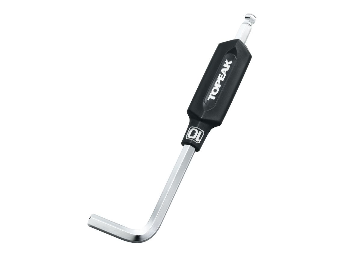 Topeak 10mm T-Handle Duohex Allen Wrench - Pro Chrome Vanadium Steel