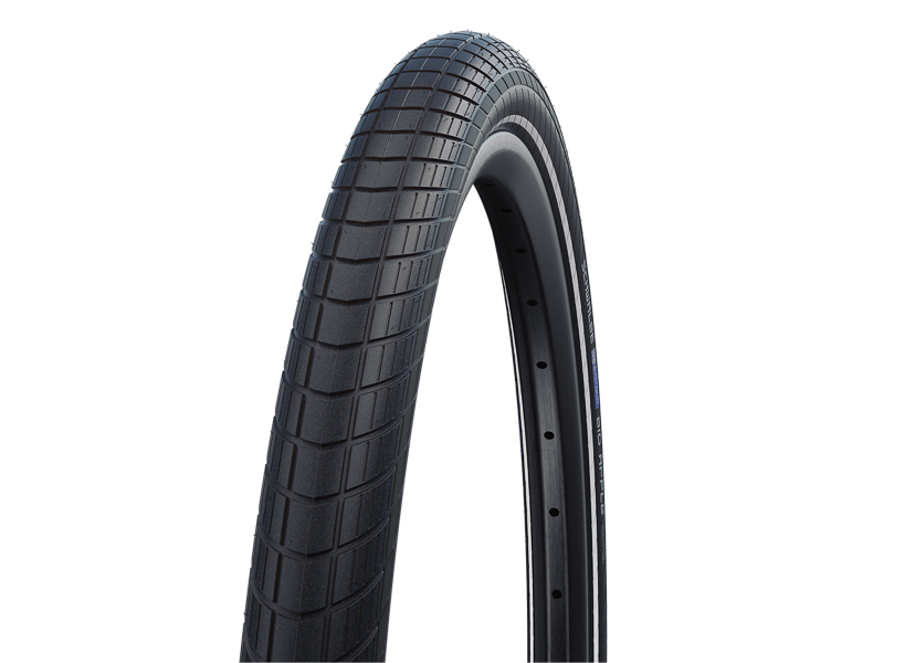 Schwalbe Big Apple 29x2.35/700x55 Performance Wire RaceGuard Reflex HS430 Tyre for Easy Cycling