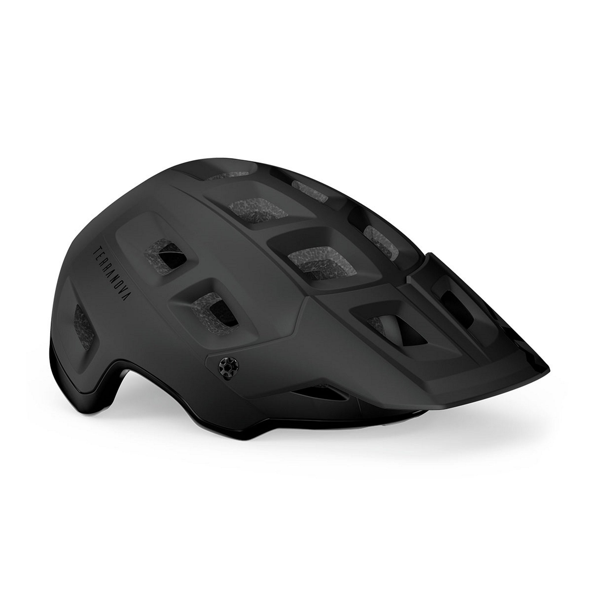 MET Terranova MIPS Trail and E-Bike Riding Helmet in Sleek Black Color