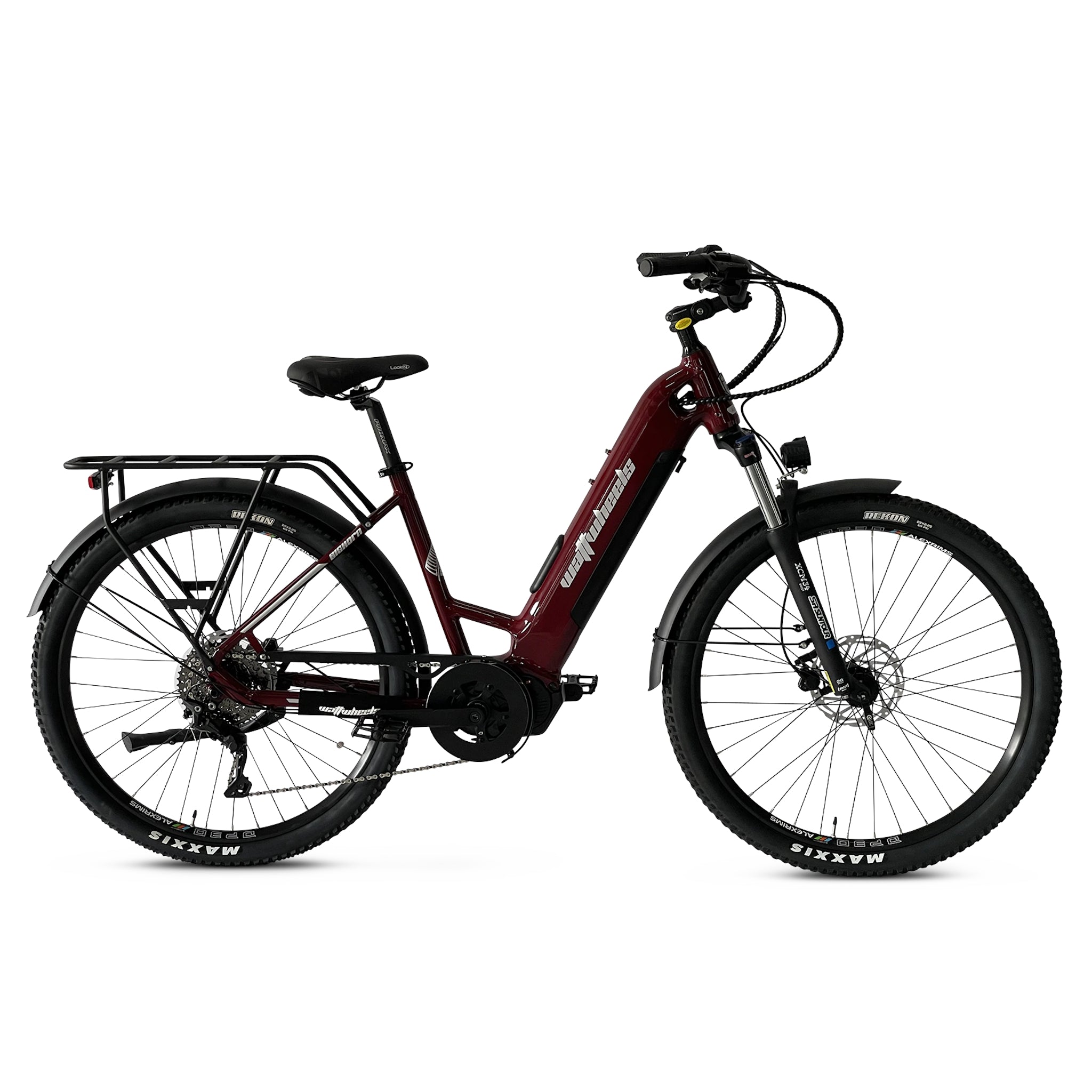 Wattwheels Bighorn LS Electric Bike with 720Wh Battery in Moroccan Red