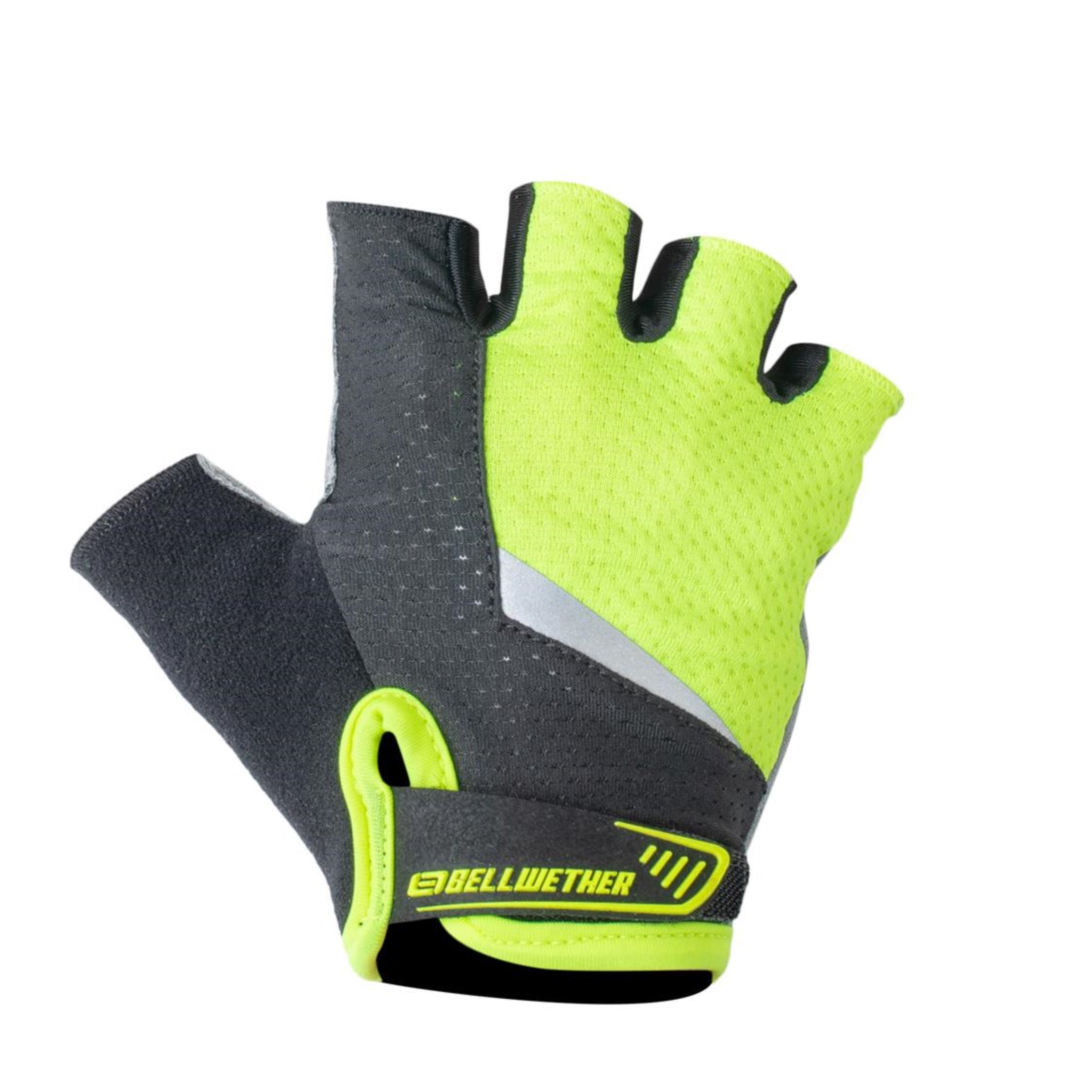 Bellwether Women's High-Visibility Ergonomic Gel Fingerless Cycling Gloves Version 2.0