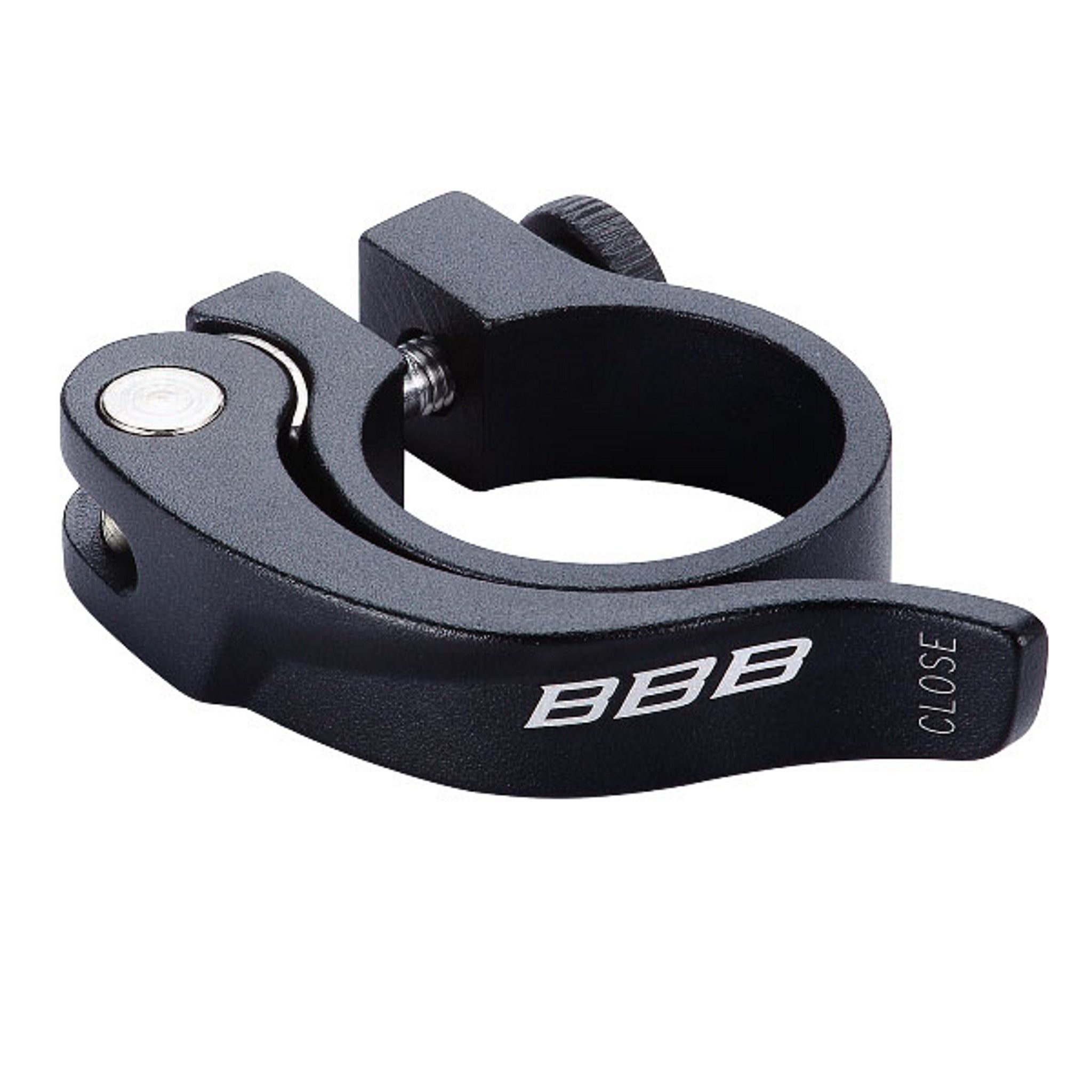 BBB Smooth Quick-Release Lever Seat Clamp for Bicycles with 34.9mm Diameter, Also Available in 28.6mm and 31.8mm