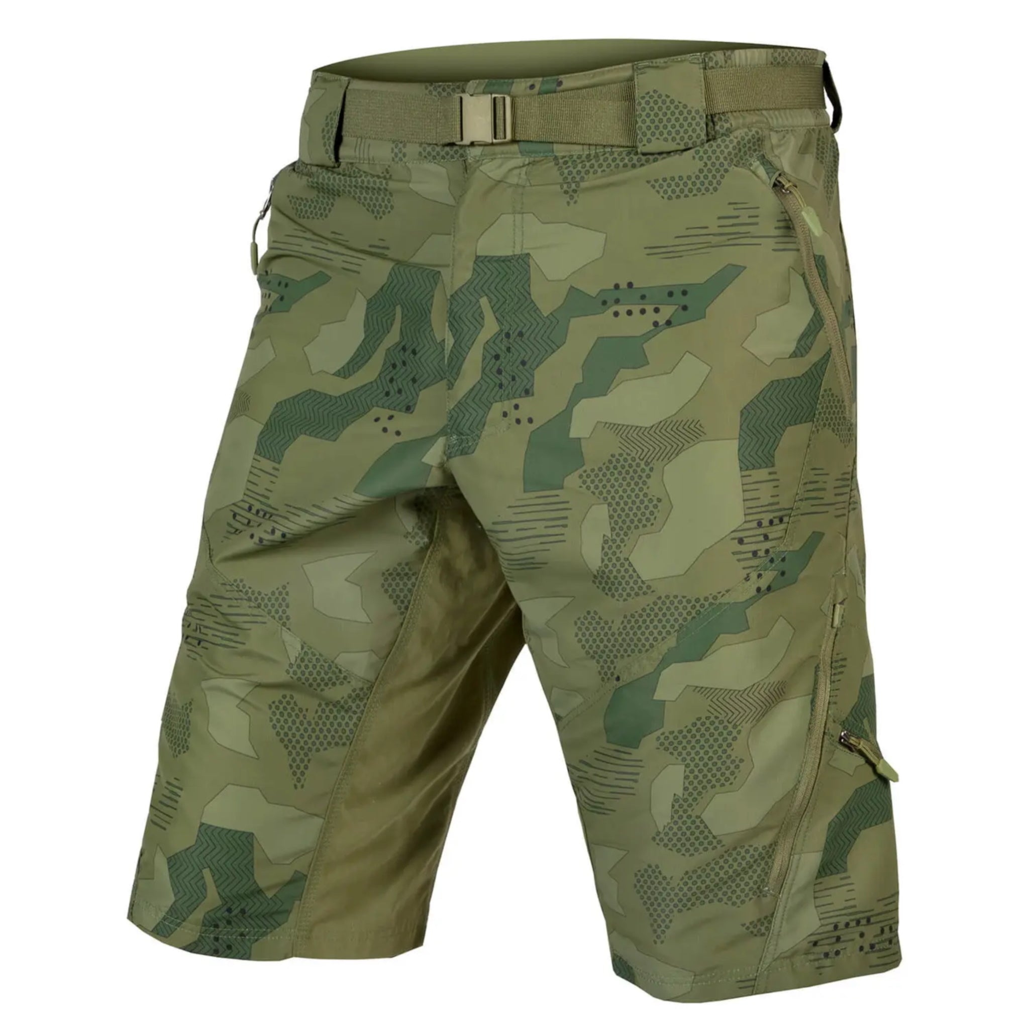 Endura Olive Camo Hummvee Short II with Detachable Liner