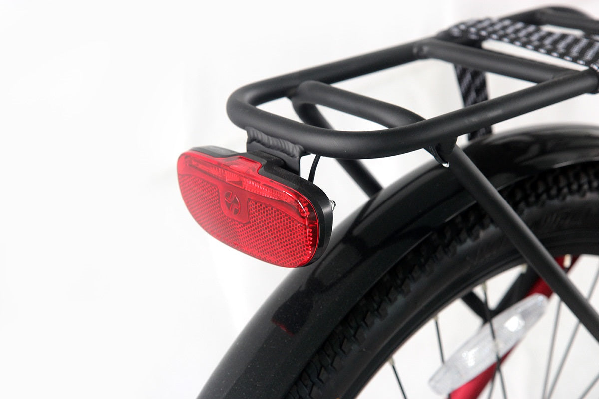 Advanced E-Rider Xtrail Electric Bike with 504wh Matt Red Battery
