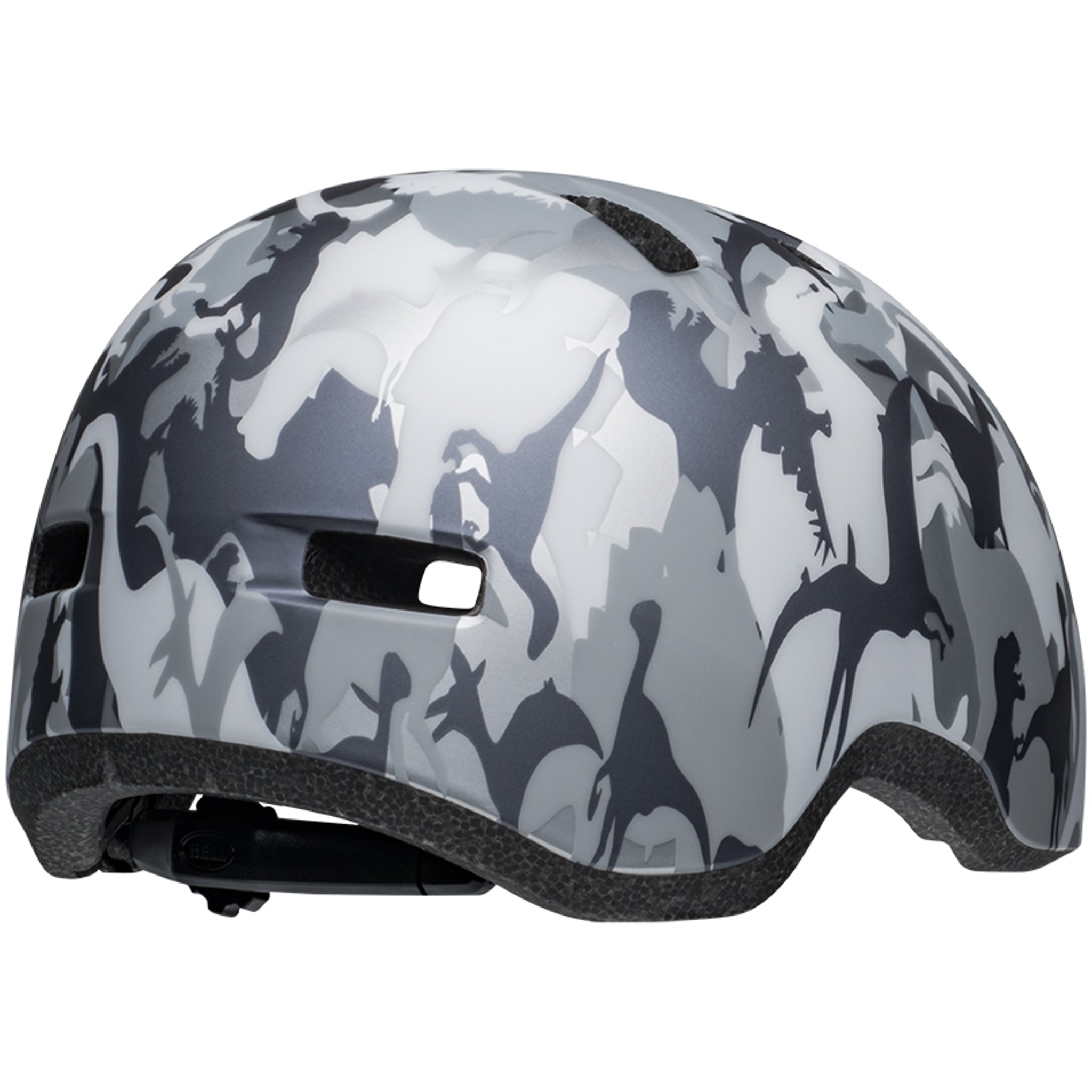 Bell Lil Ripper Kids' Camosaurus Grey Safety Helmet for Young Riders