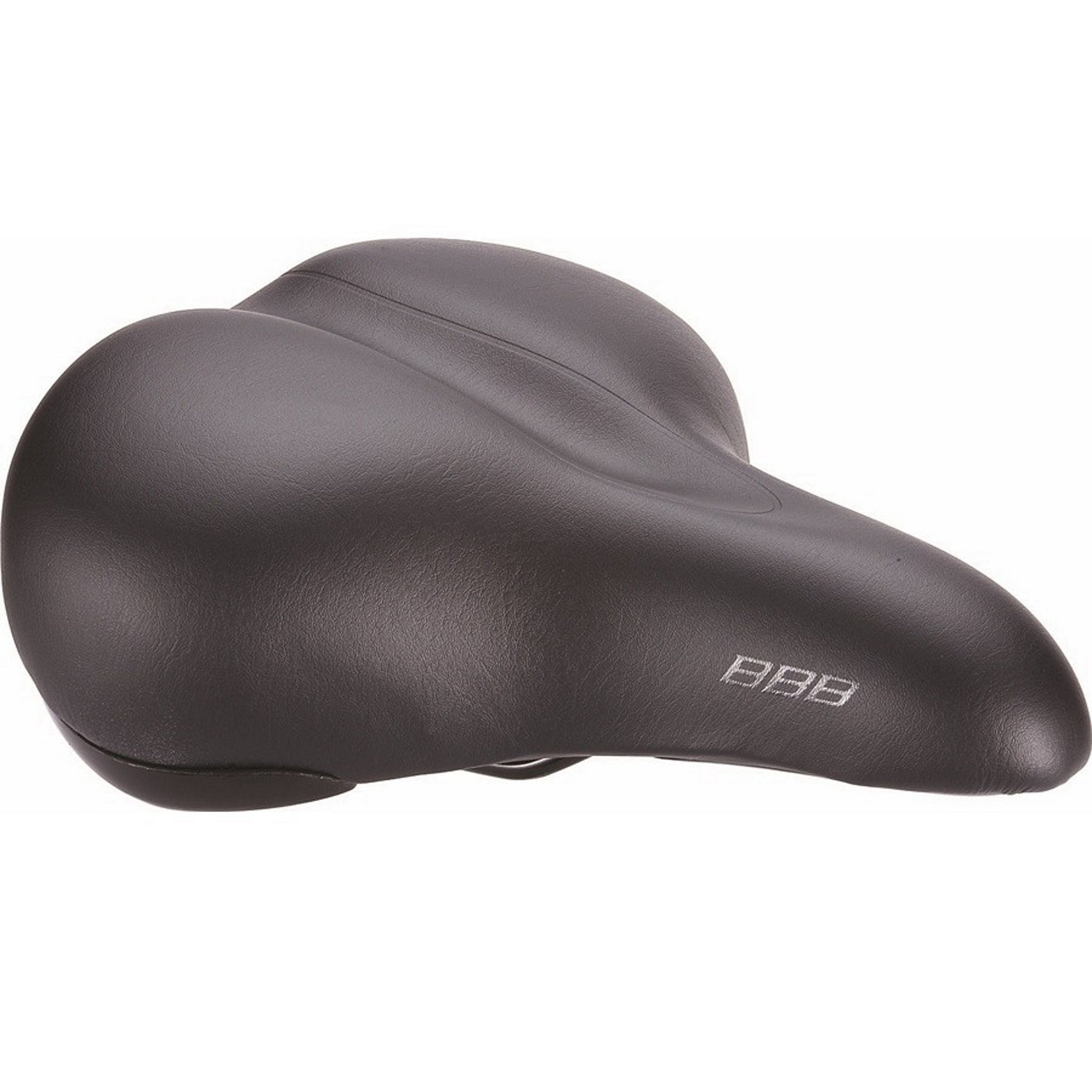 BBB Comfortable 'BaseShape' Upright City Bicycle Saddle for Everyday Use