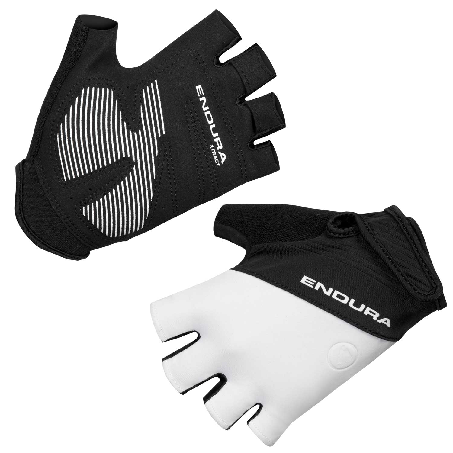 Endura Women's High - Performance Xtract Mitt II Cycling Gloves in White Color