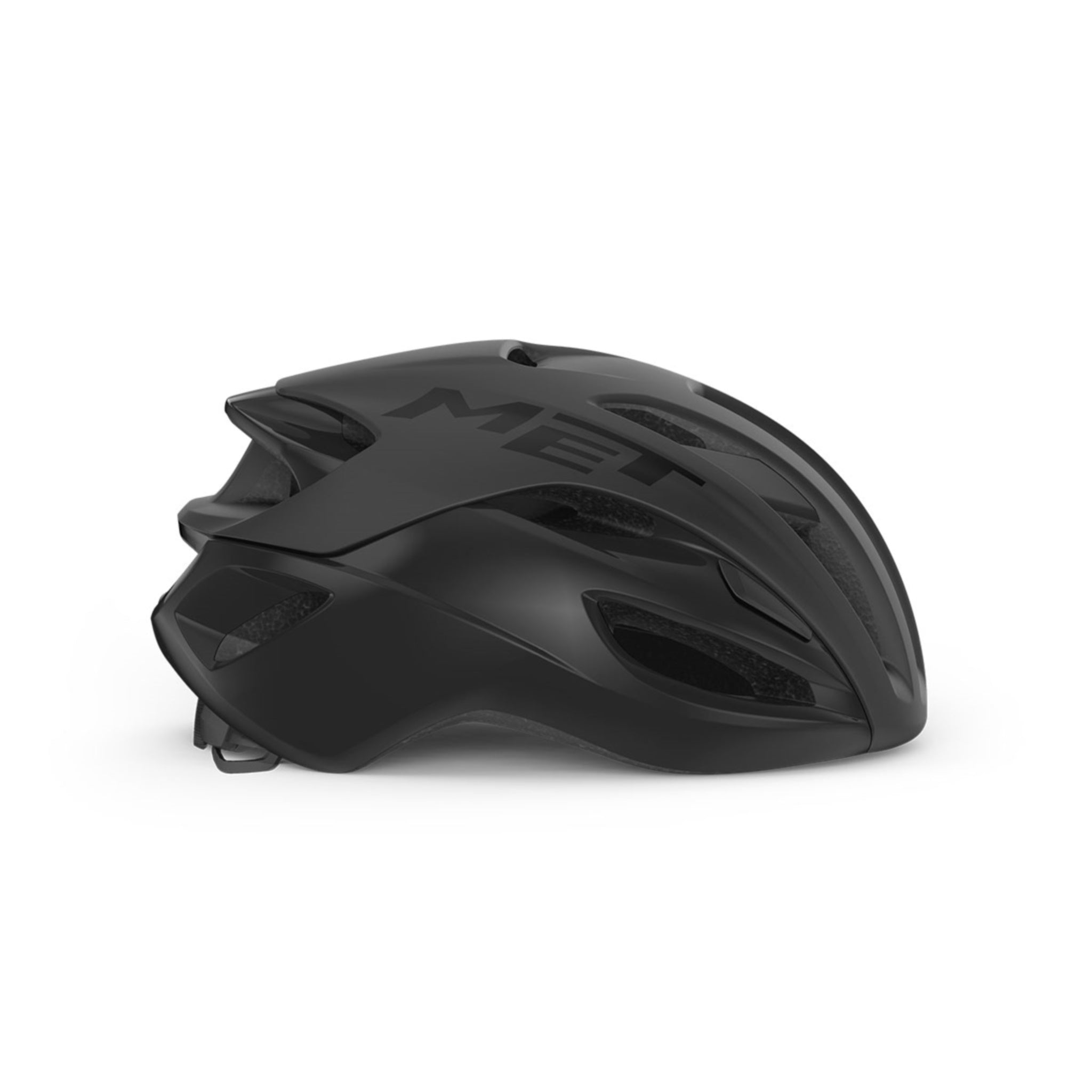 MET Rivale MIPS Road Cycling Helmet in Sleek Black Color