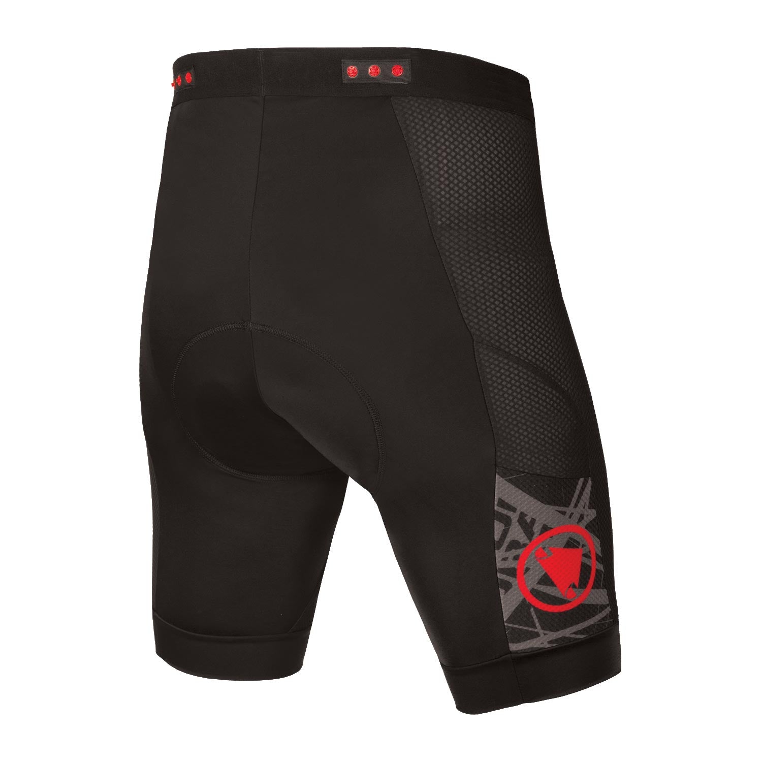 Endura Men's Black SingleTrack Lightweight Liner Shorts for Enhanced Comfort