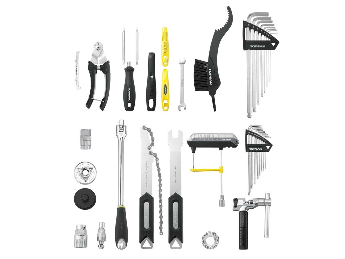 Topeak Professional Bike Tool Set - Prepbox 36 for Shop Work, Events, and Home Bike Maintenance
