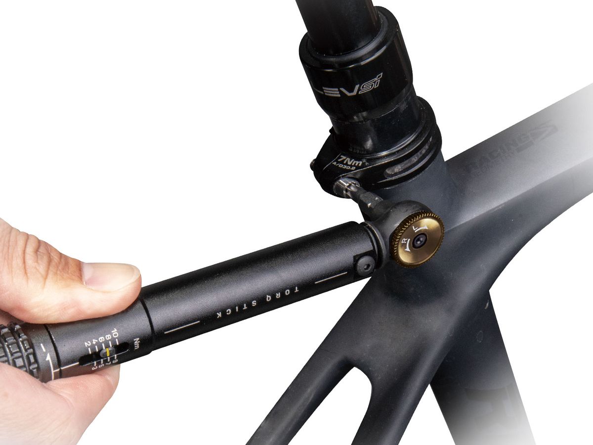 Topeak Compact Adjustable Mechanical Torq Stick Wrench 2 - 10Nm with 5 Tool Bits
