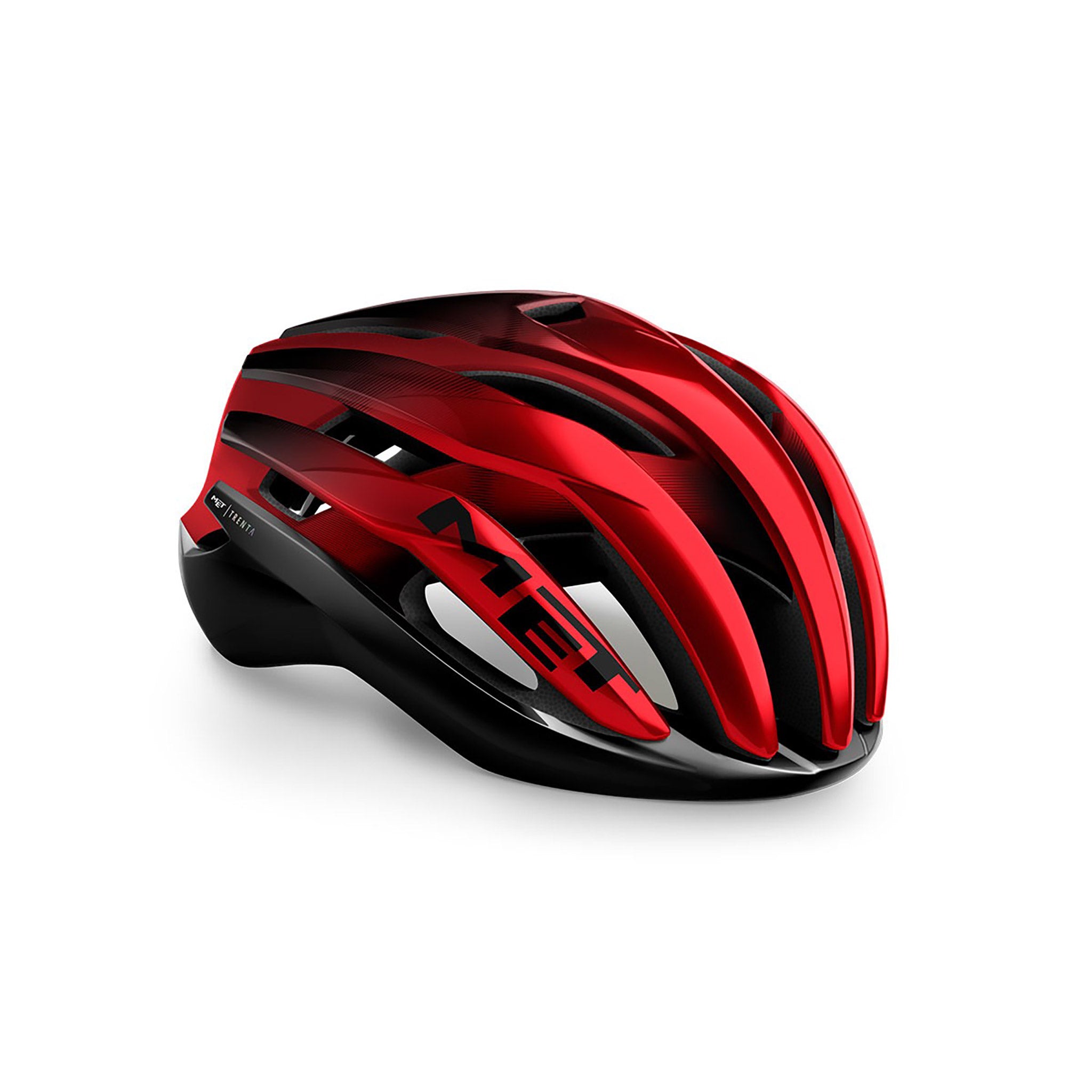MET Trenta MIPS Road Cycling Helmet in Stylish Black and Red Color
