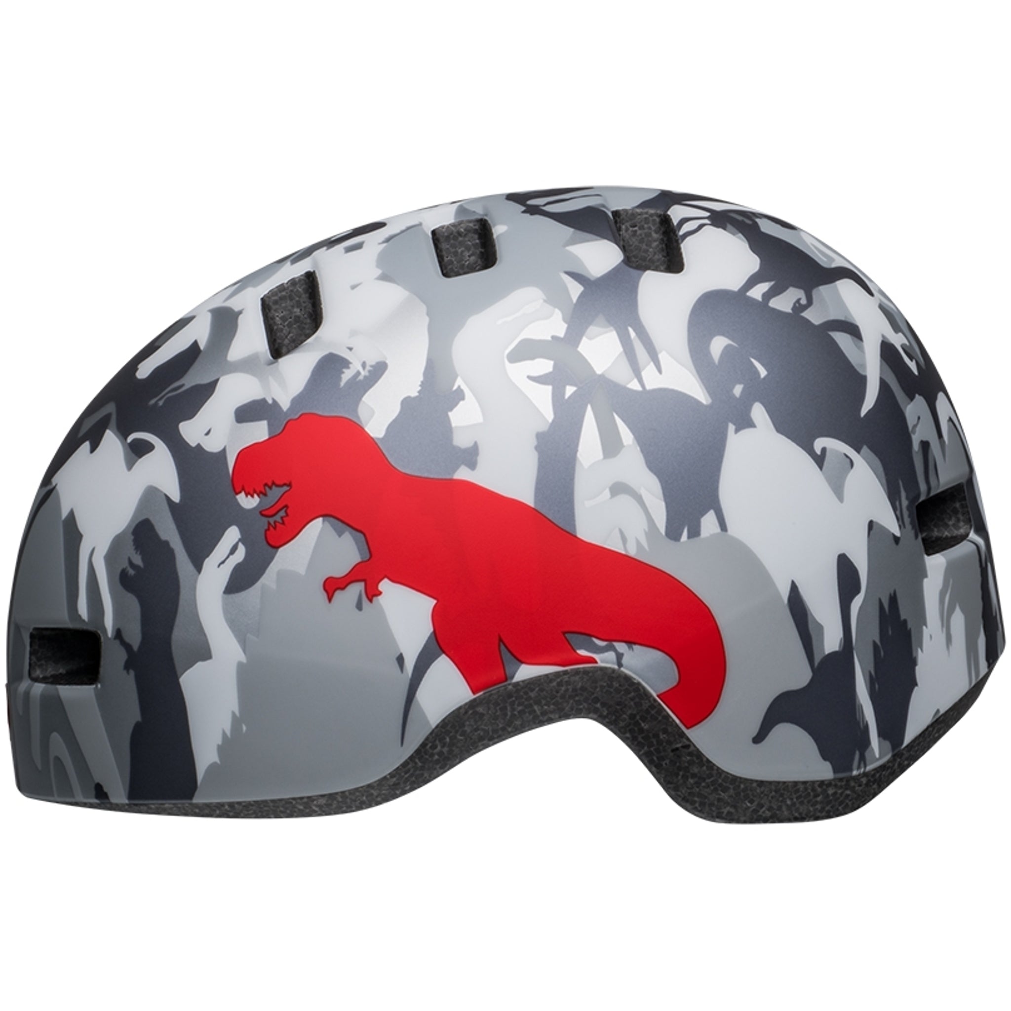 Bell Lil Ripper Kids' Camosaurus Grey Safety Helmet for Young Riders