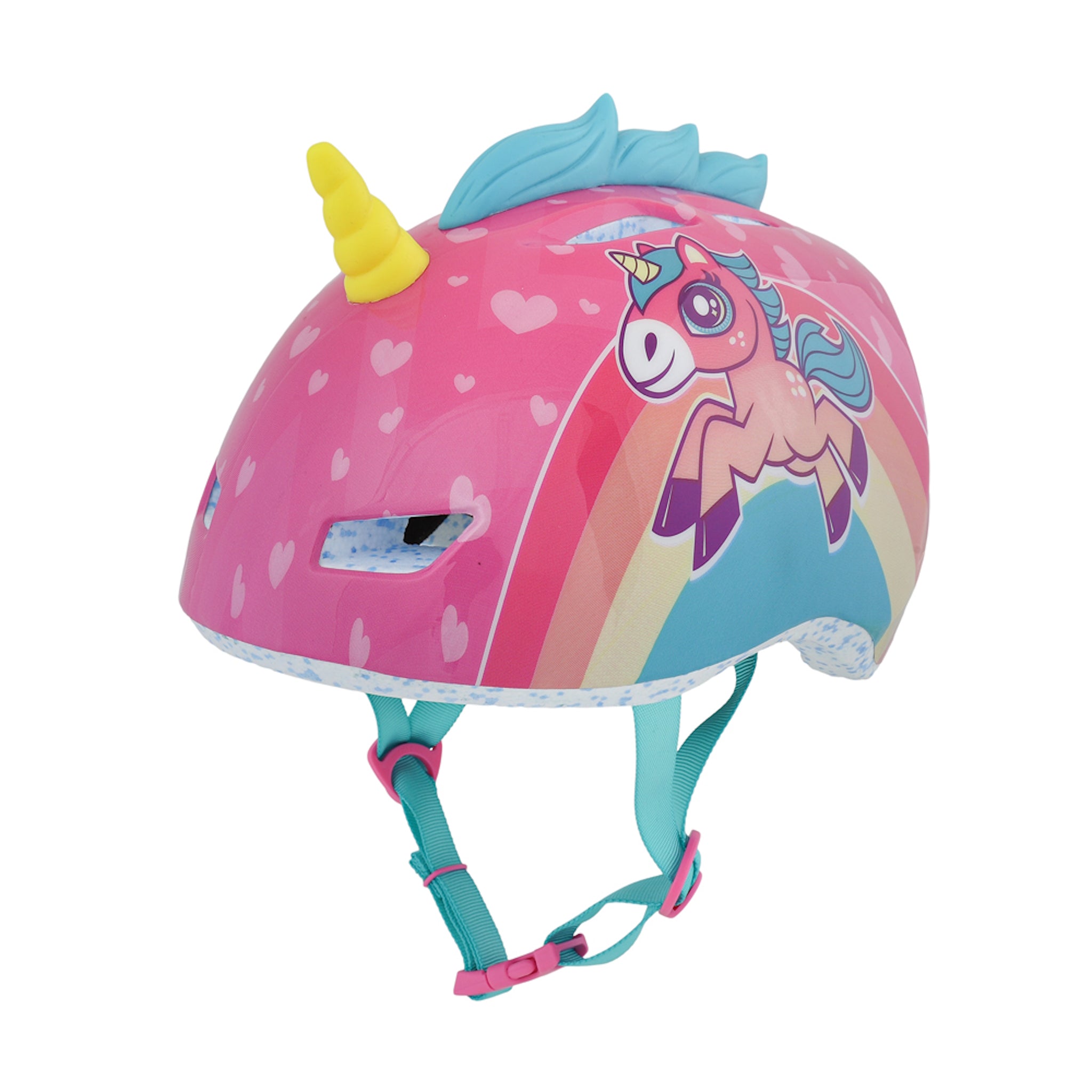 Raskullz Pink Infant Unicorn-Style Bicycle Helmet for Little Unicorn Lovers