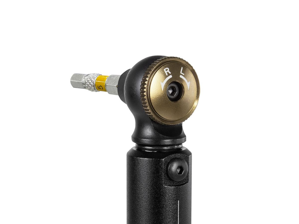Topeak Compact Adjustable Torque Wrench 4-20Nm with 9 Long Tool Bits