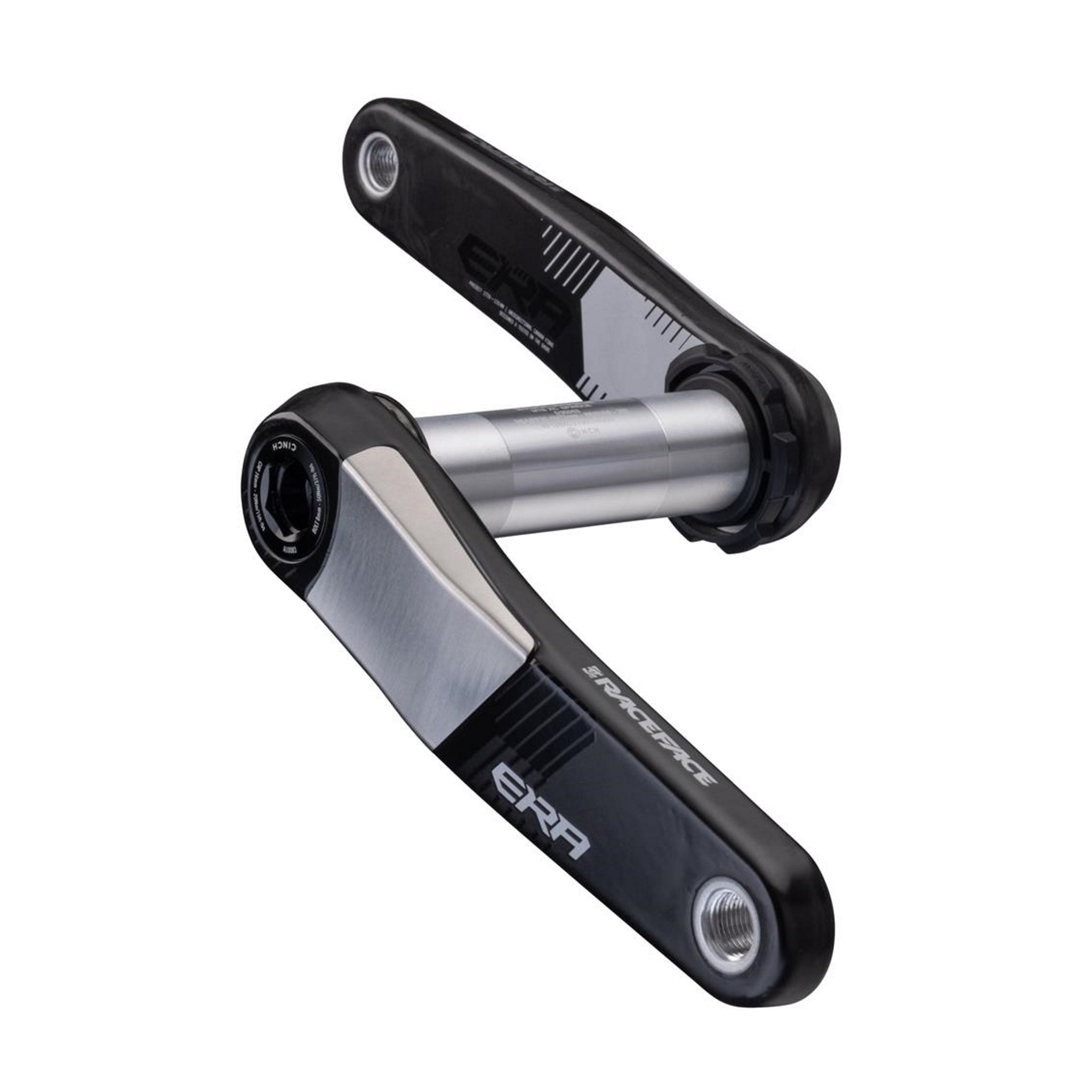 Race Face Era Carbon Crankarms - 136 Spindle, 165mm Arms, Grey/Black Finish