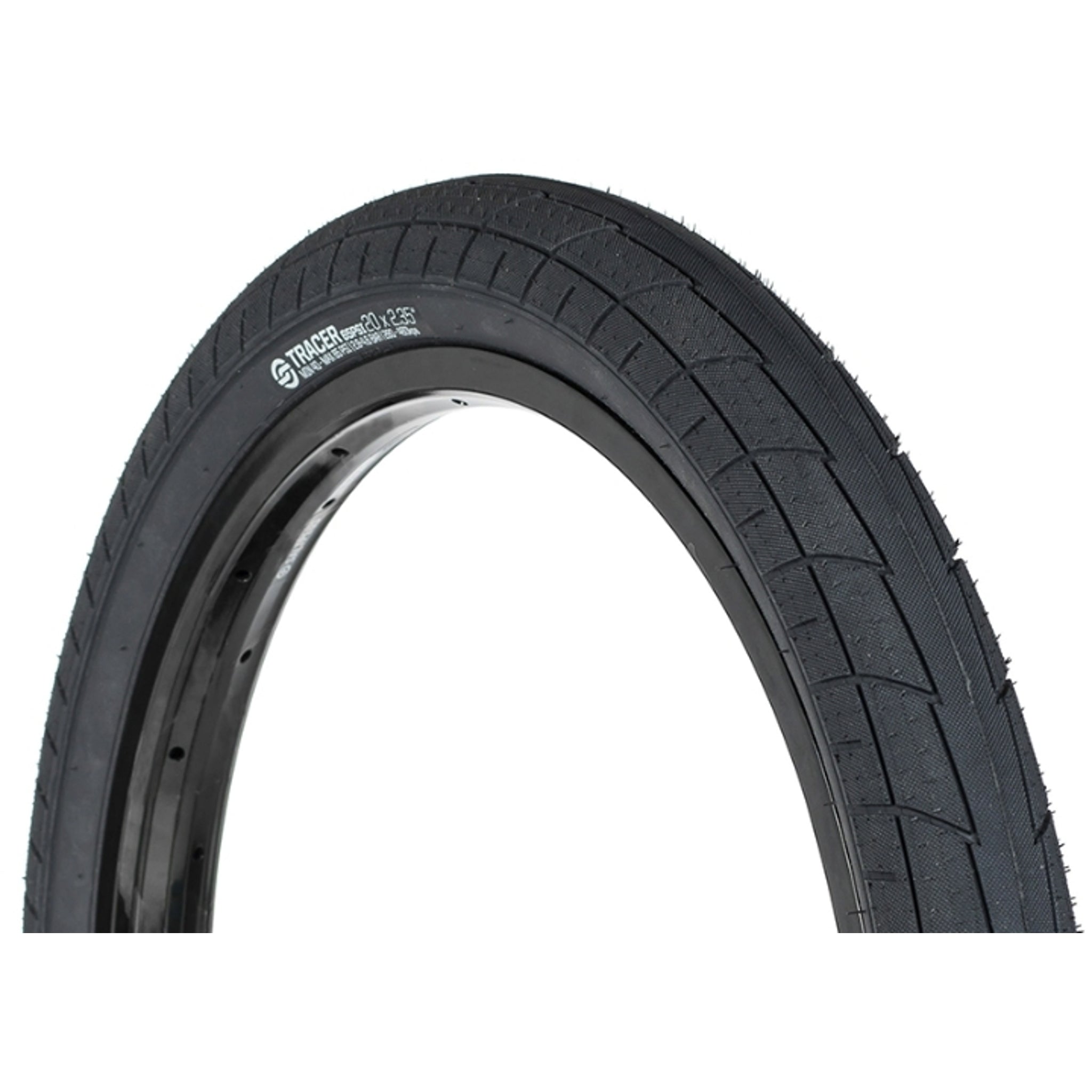 20 x 2.35 Black Salt Tracer BMX Tyre - Style & Performance on a Budget