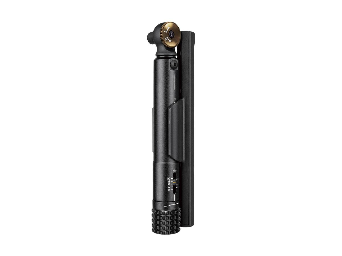 Topeak Compact Adjustable Mechanical Torq Stick Wrench 2 - 10Nm with 5 Tool Bits