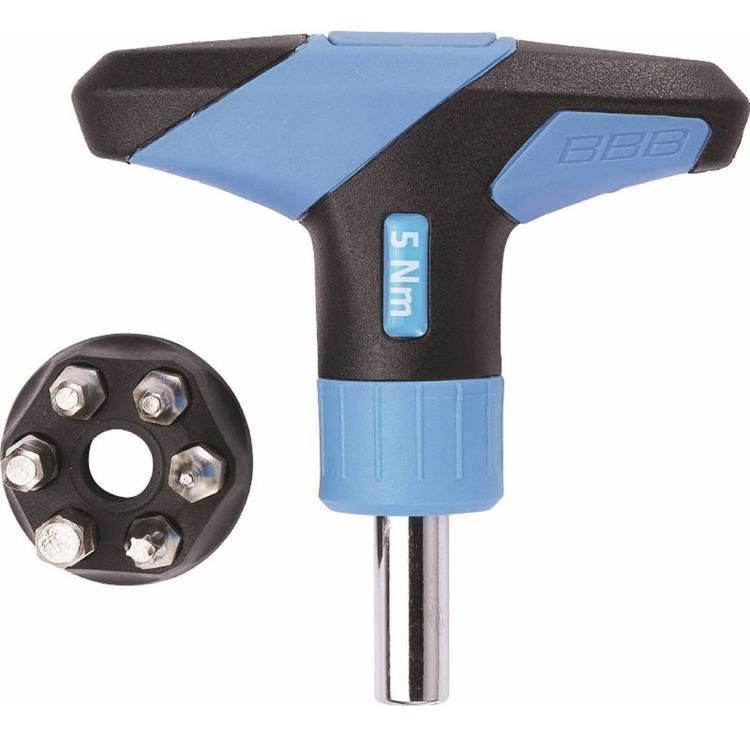 BBB TorquFix 5nm Torque Wrench with 1/4 Inch Drive for Precise Torque Application