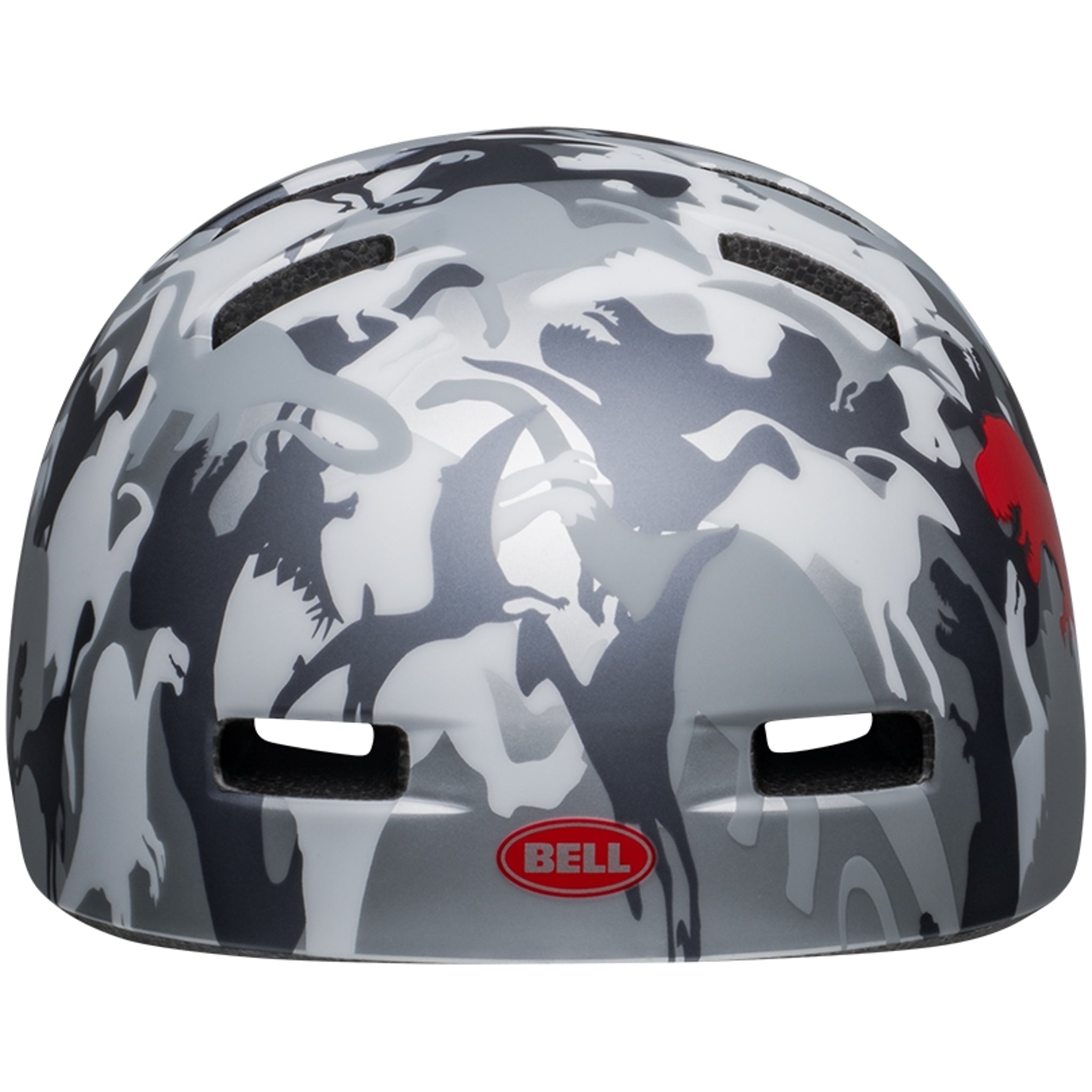 Bell Lil Ripper Kids' Camosaurus Grey Safety Helmet for Young Riders