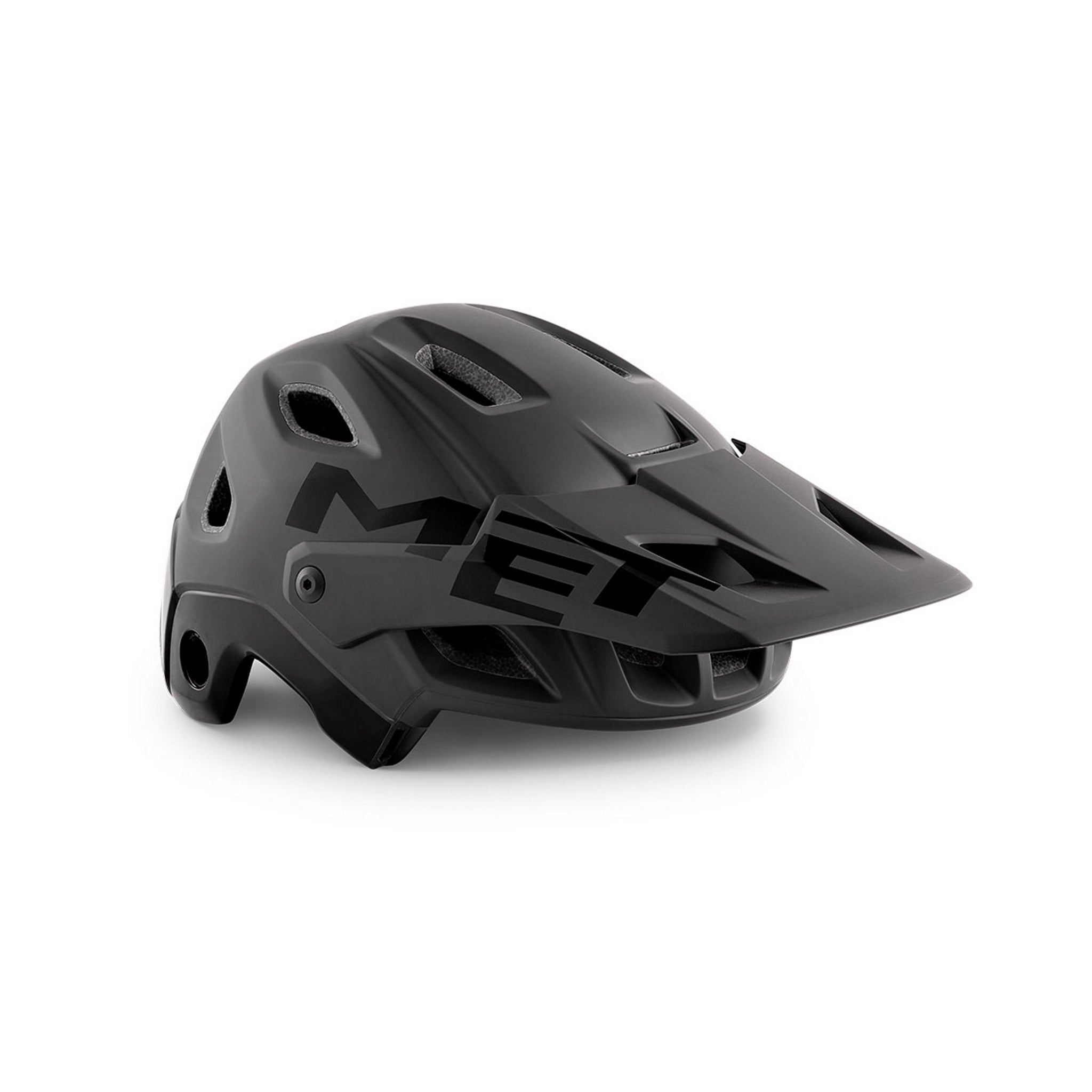 MET Parachute MCR MIPS Convertible Mountain Biking Helmet in Sleek Matt Black Color