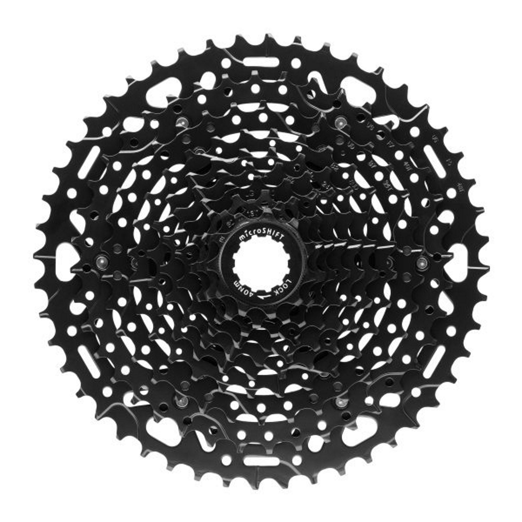 High - Performance Microshift 10 - Speed 11 - 48T Advent X H - Series Cassette