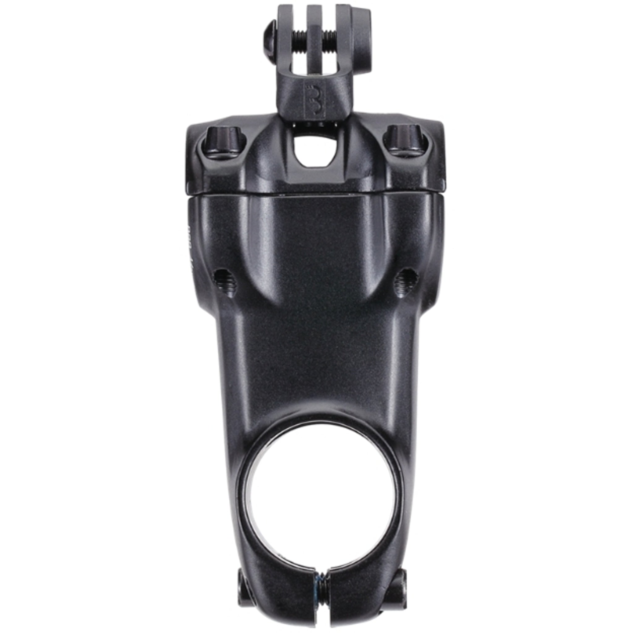 BBB High - Performance Bicycle Jumper Stem with 45mm Length, 31.8 Diameter, 0 Degree Angle, Di2 Compatibility and Go - Pro Mount