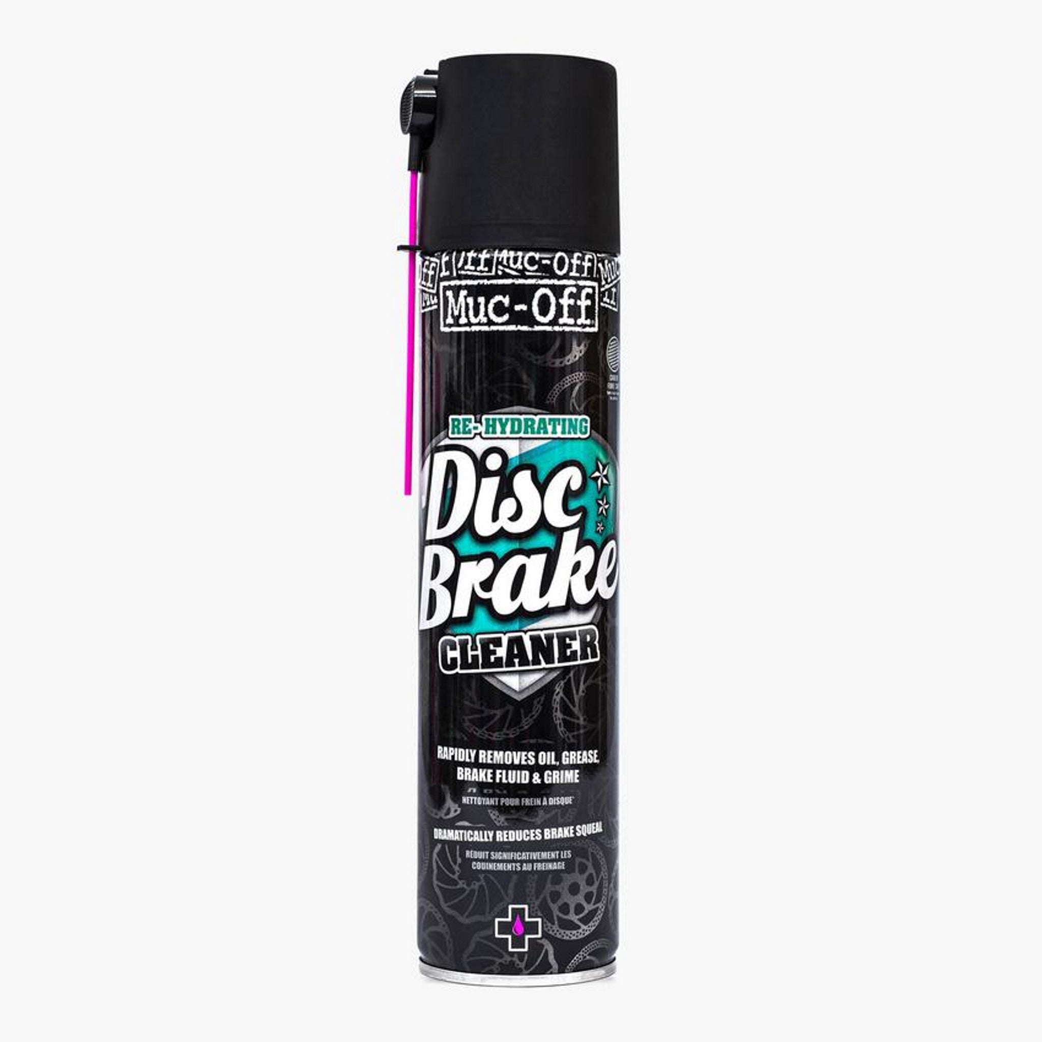 Muc-Off 400ml Aerosol Spray Disc Brake Cleaner for Enhanced Braking Performance