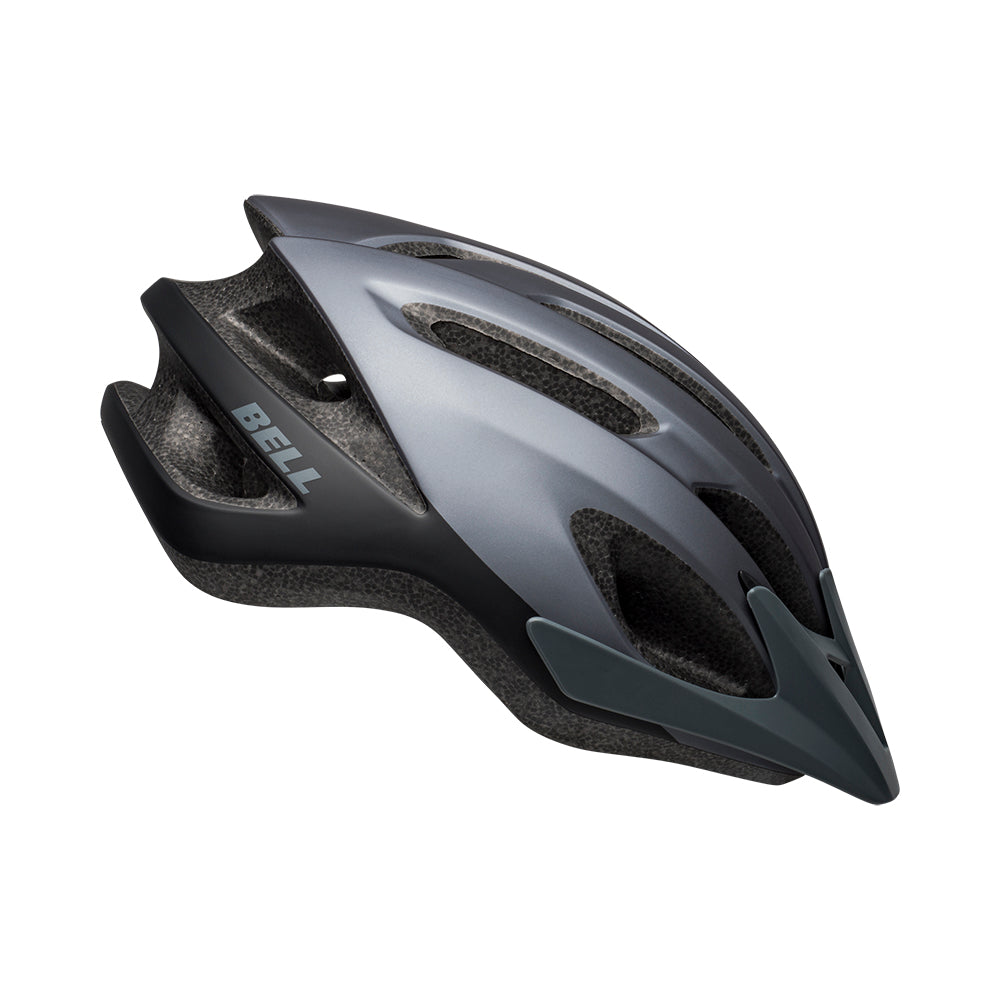 Bell Crest Matte Gray Cycling Helmet for Active Lifestyles
