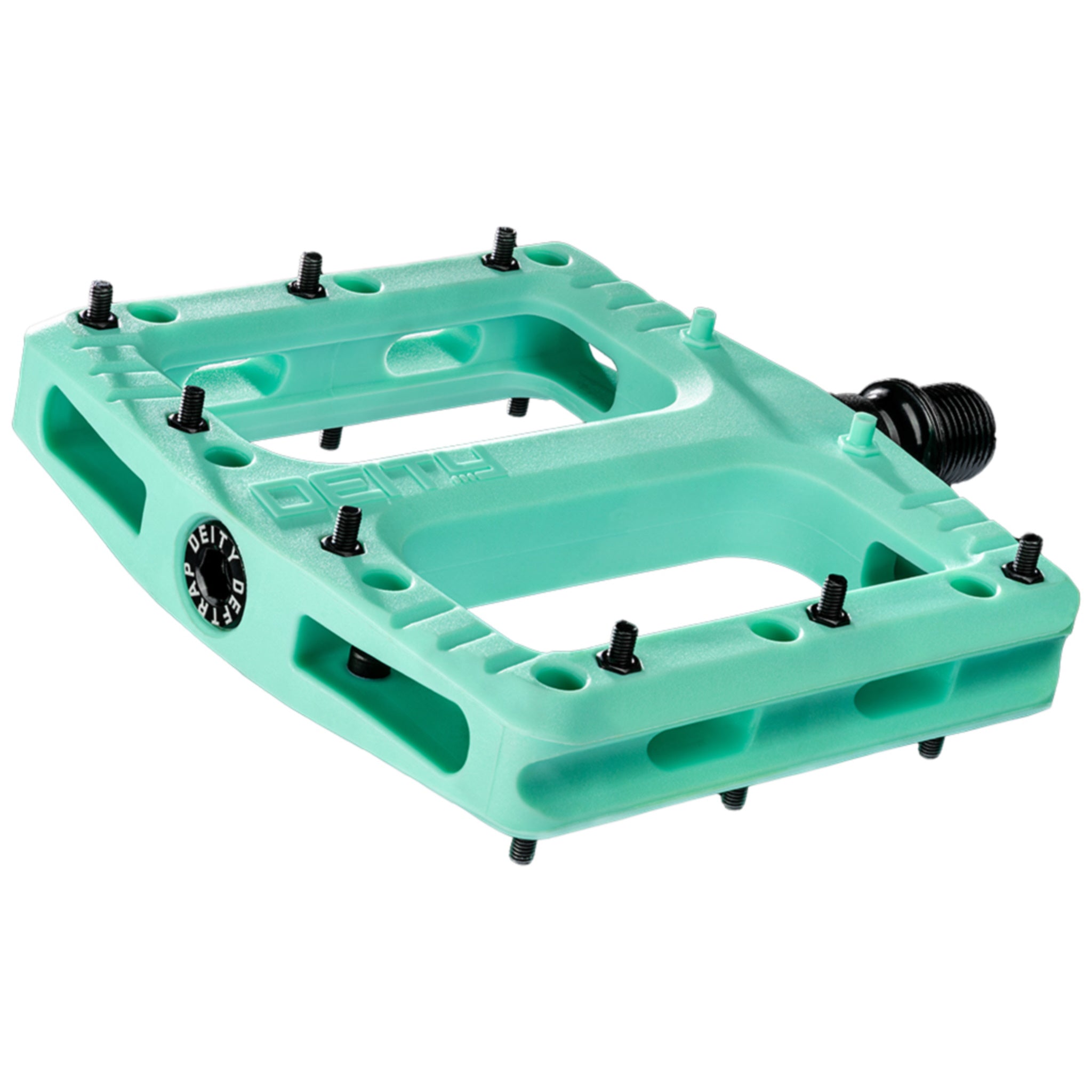 Mint Deity Deftrap Pedals - Ideal for Flat Pedal Enthusiasts