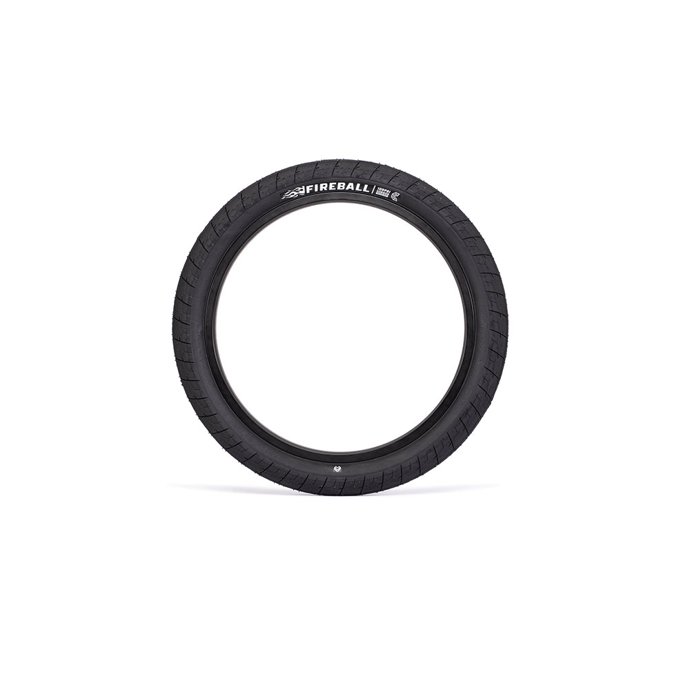 Eclat High - Performance Fireball BMX Street Cycling Tire in 20x2.4 Size with Black Color