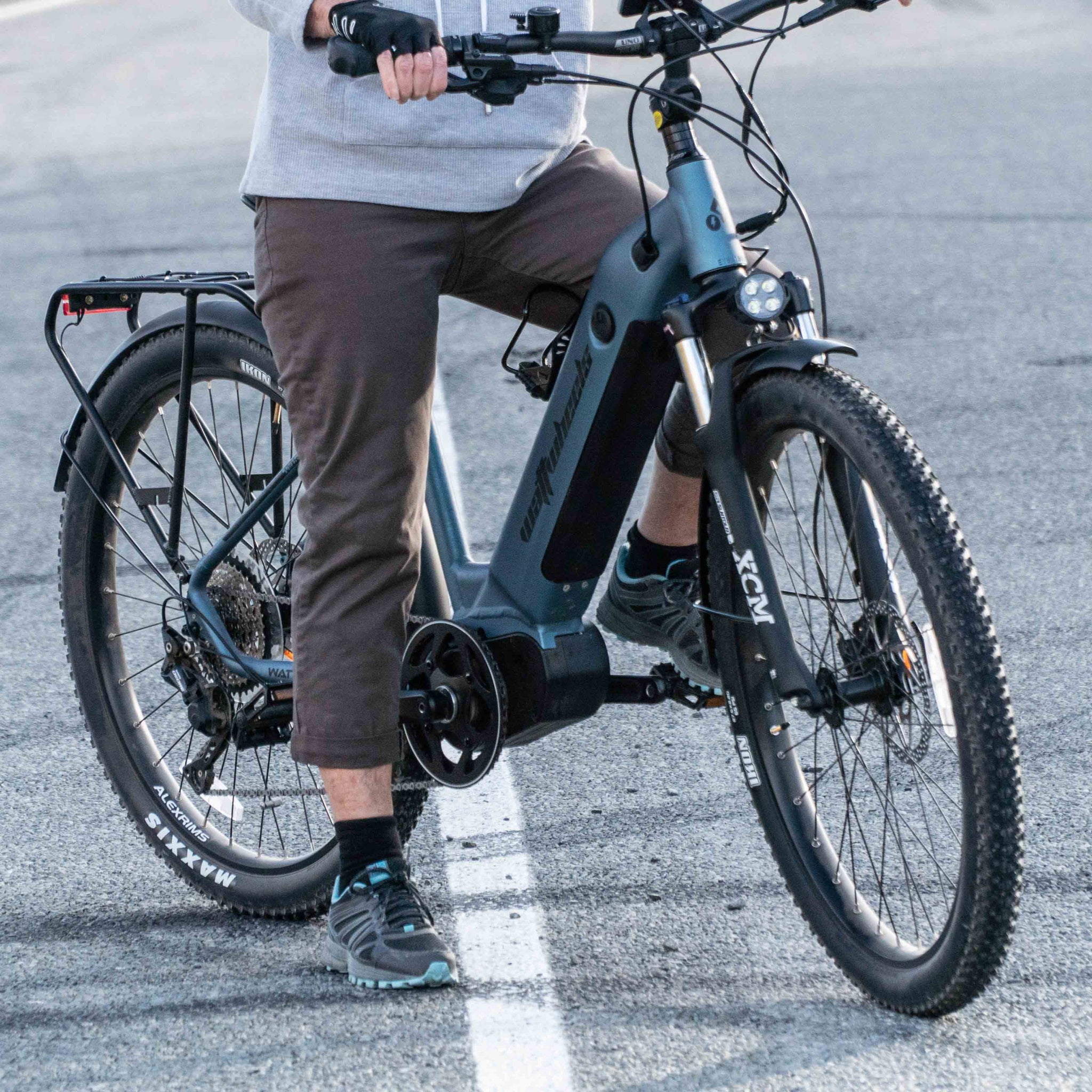 British Racing Green Watt Wheels Bighorn LS Electric Bike with 672wh Battery