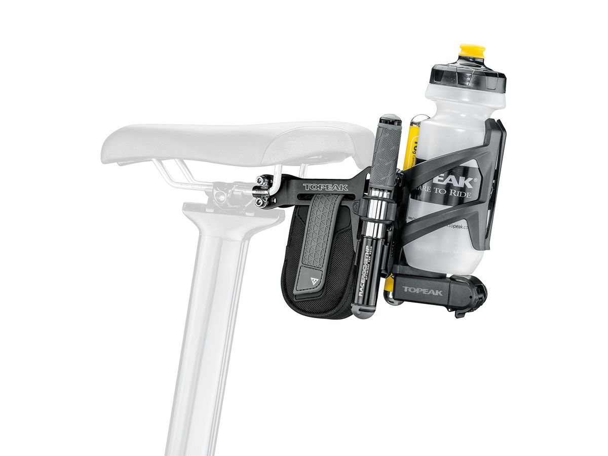 Topeak Tri-Backup Pro Mount: Adjustable for Saddle Parallel Rail Section