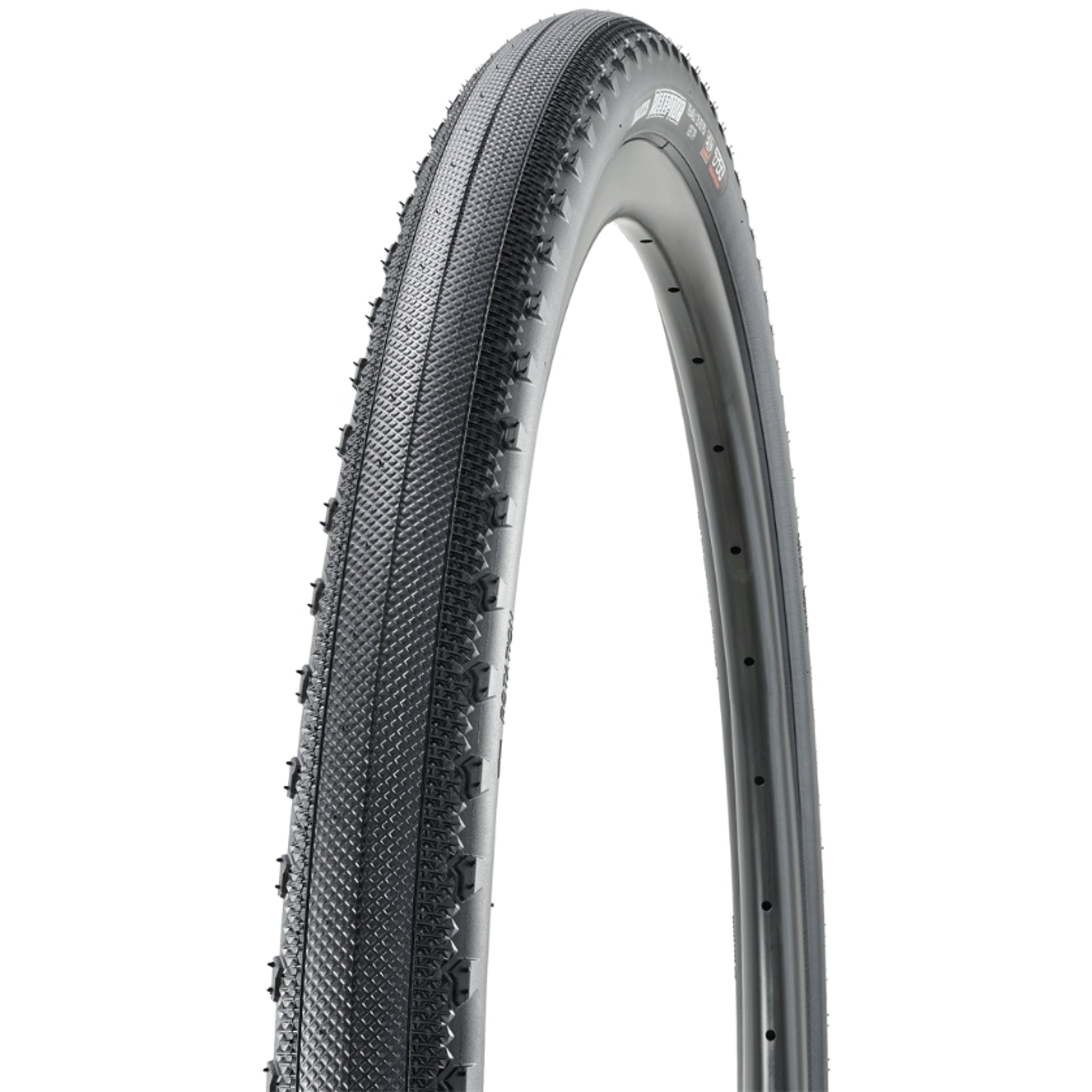 Maxxis Foldable Gravel Bike Tyre - Receptor Model, 700 x 40c Size, 120 Tpi Thread Count with Exo/Tr Protection