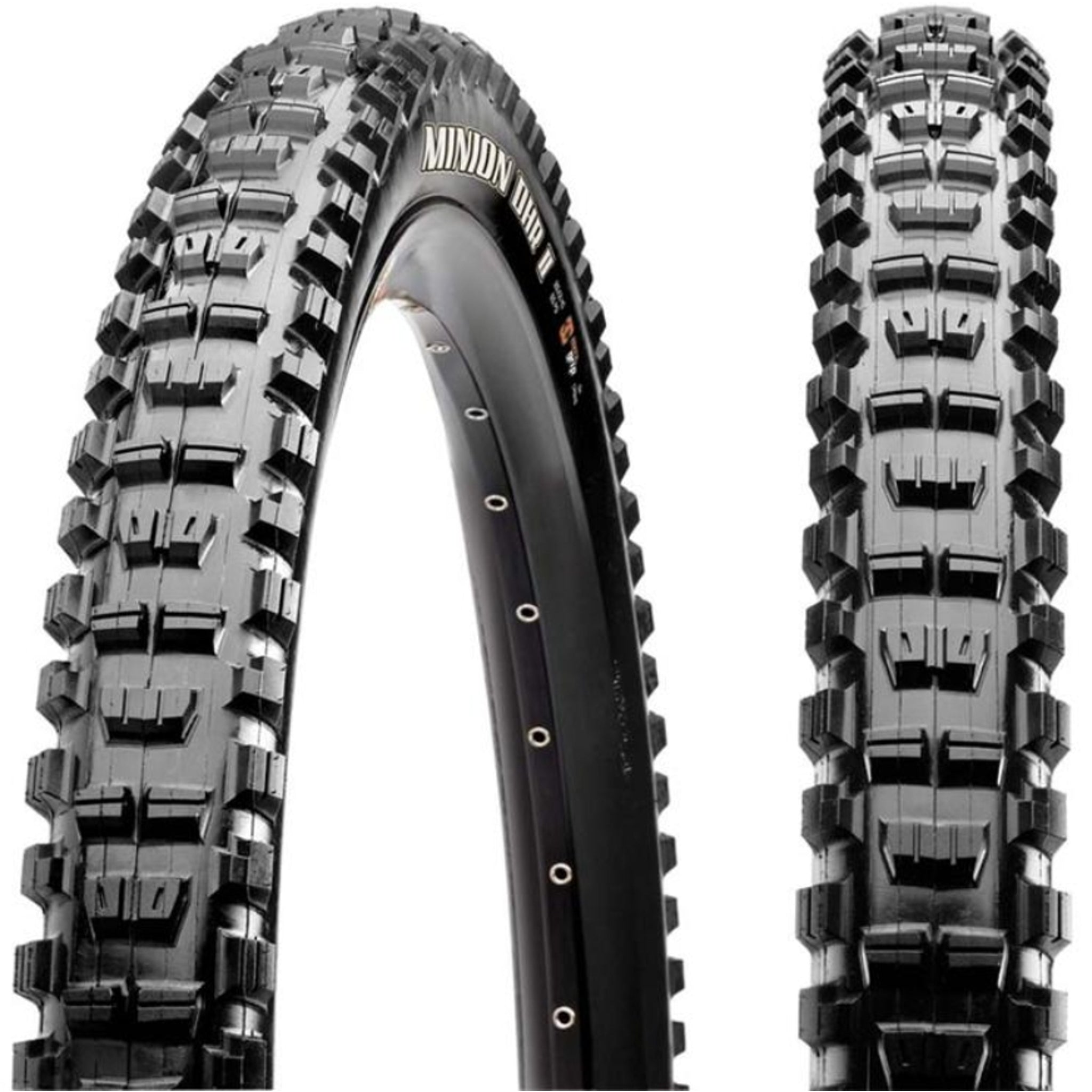 Maxxis Wide Trail Minion DHR II Bicycle Tire - 29 x 2.40 Size for Bikepark, Trail, and Downhill Riding with Wire Bead