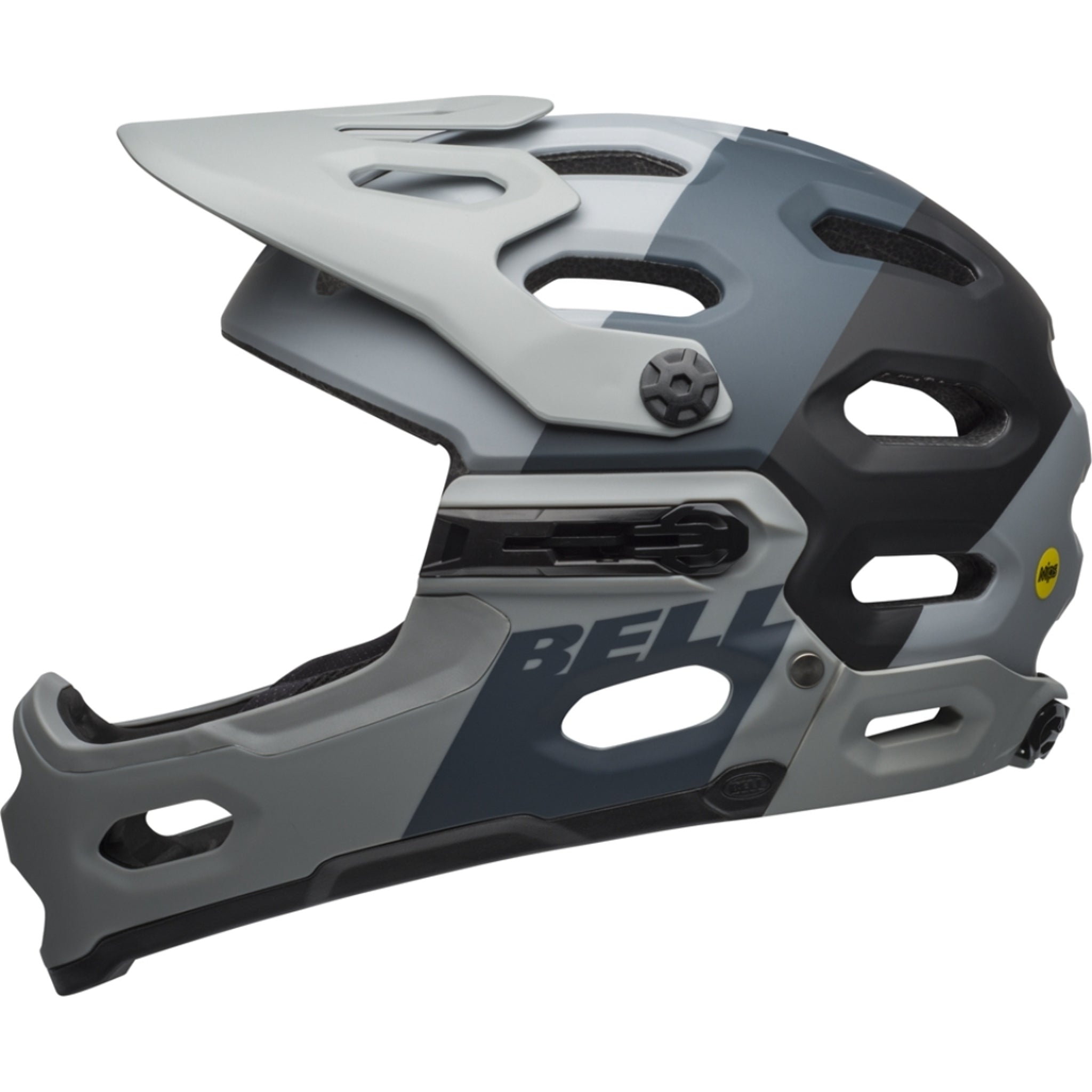 Bell Super 3R Mips Matte Dark Grey/Gunmetal All - Mountain Cycling Helmet