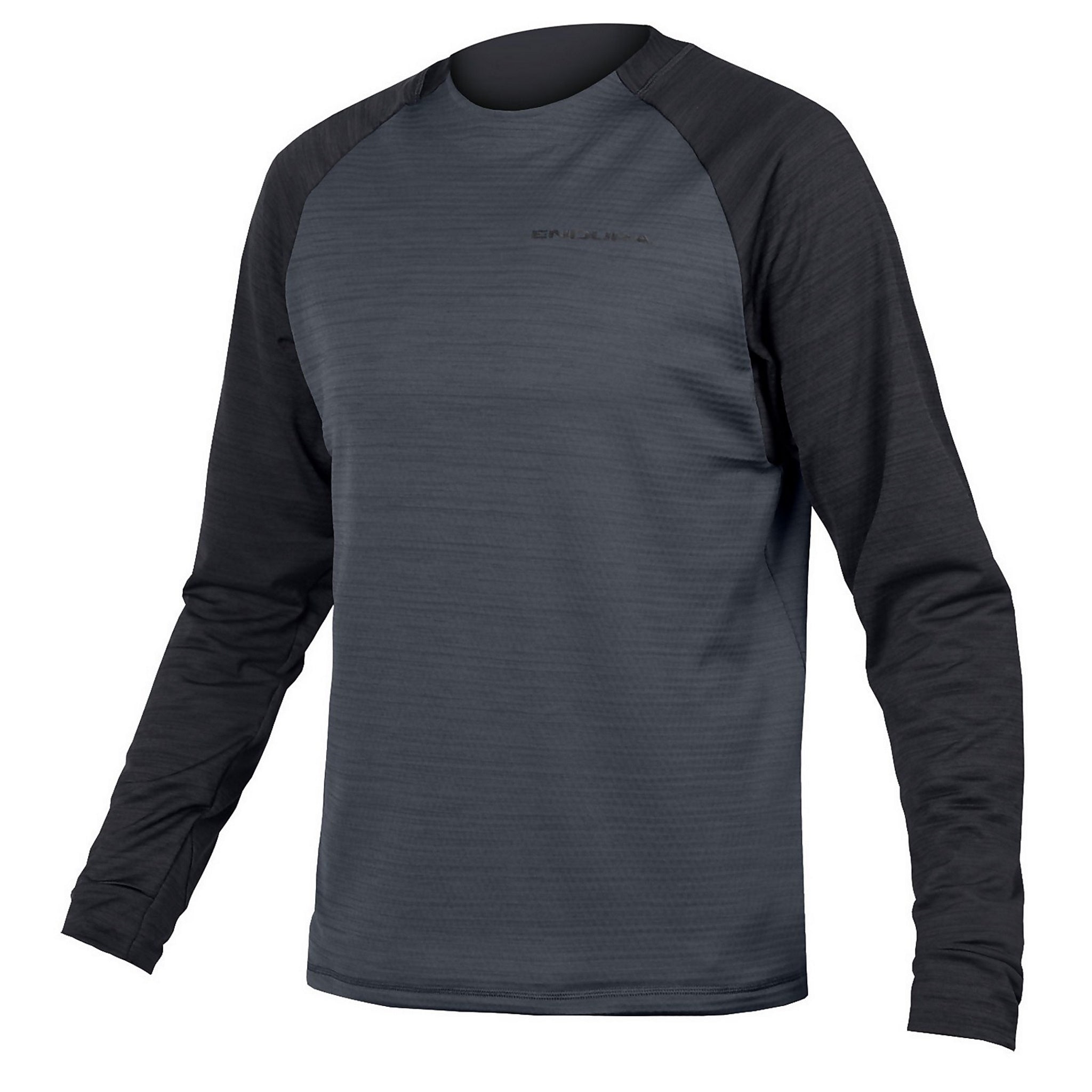Endura Black Singletrack Insulating Fleece Cycling Jersey