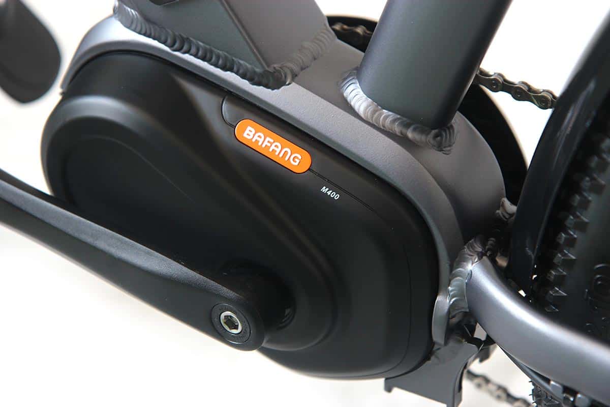 E-Rider Xtrail Premium Advanced Electric Commuter and Adventure Bike with 504wh Battery in Grey Color
