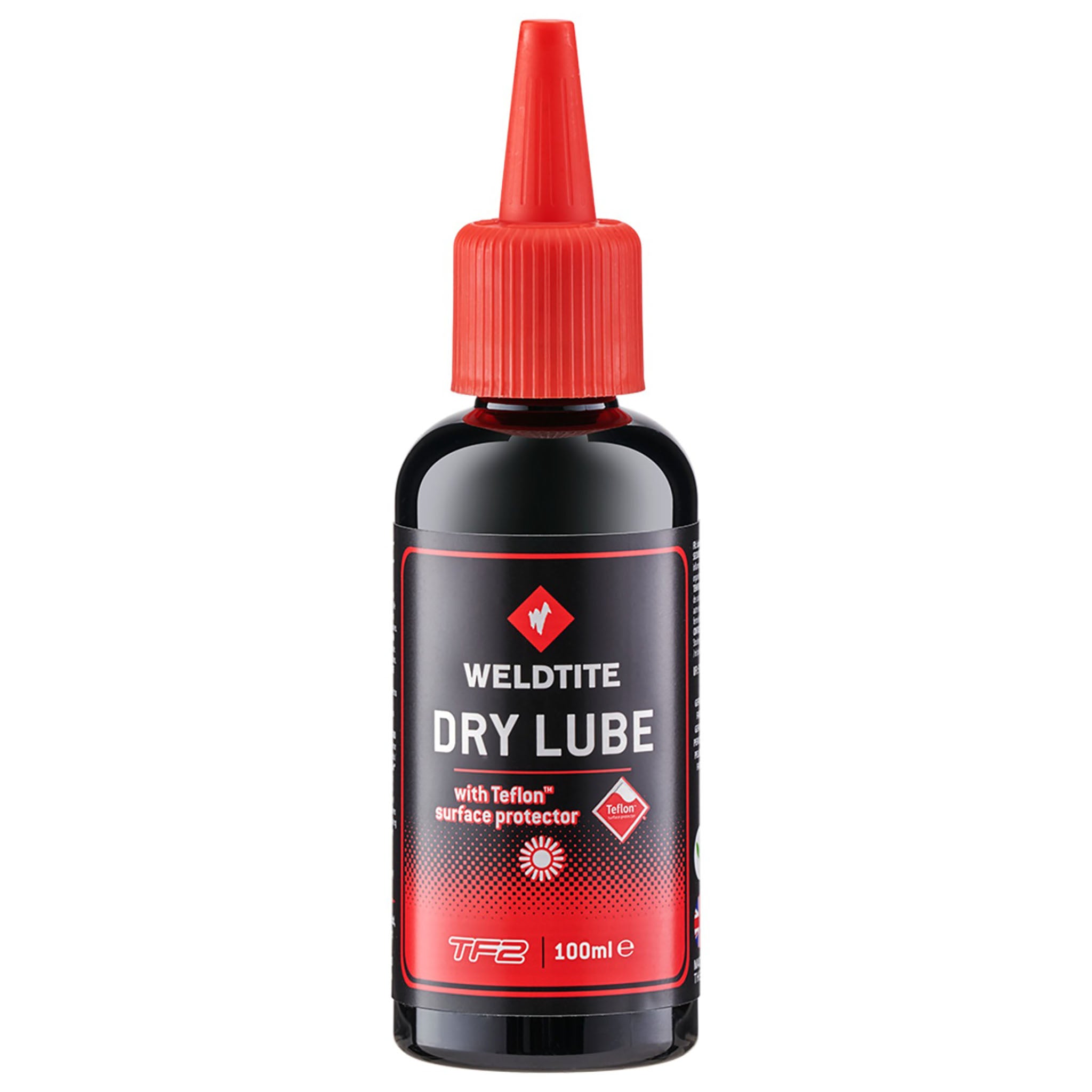 Weldtite 100ml Dry Chain Lubricant with Teflon for Bicycles