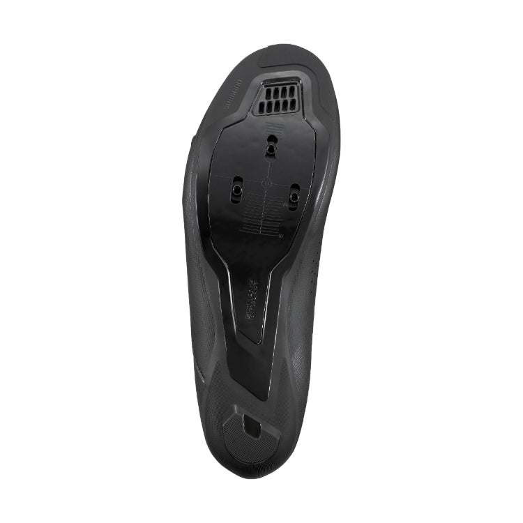 Shimano E-Wide Black RC300 High - Performance Road Cycling Shoes