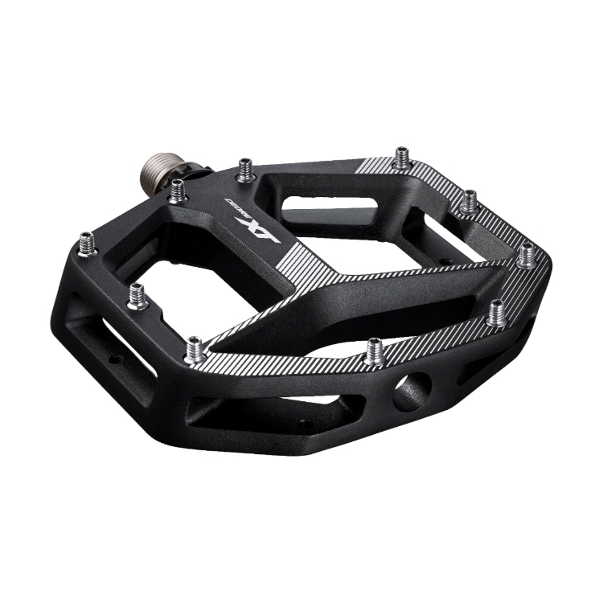 Shimano XT M8140 ML Flat Platform Pedals for Optimal Cycling