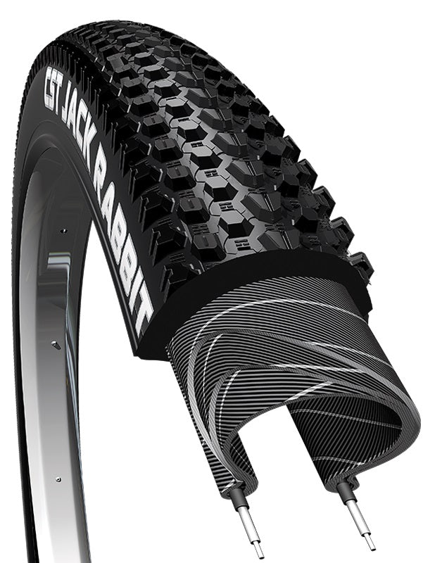 CST Jack Rabbit 29 x 2.25 Black Mountain Bike Tyre - Fast-Rolling Design