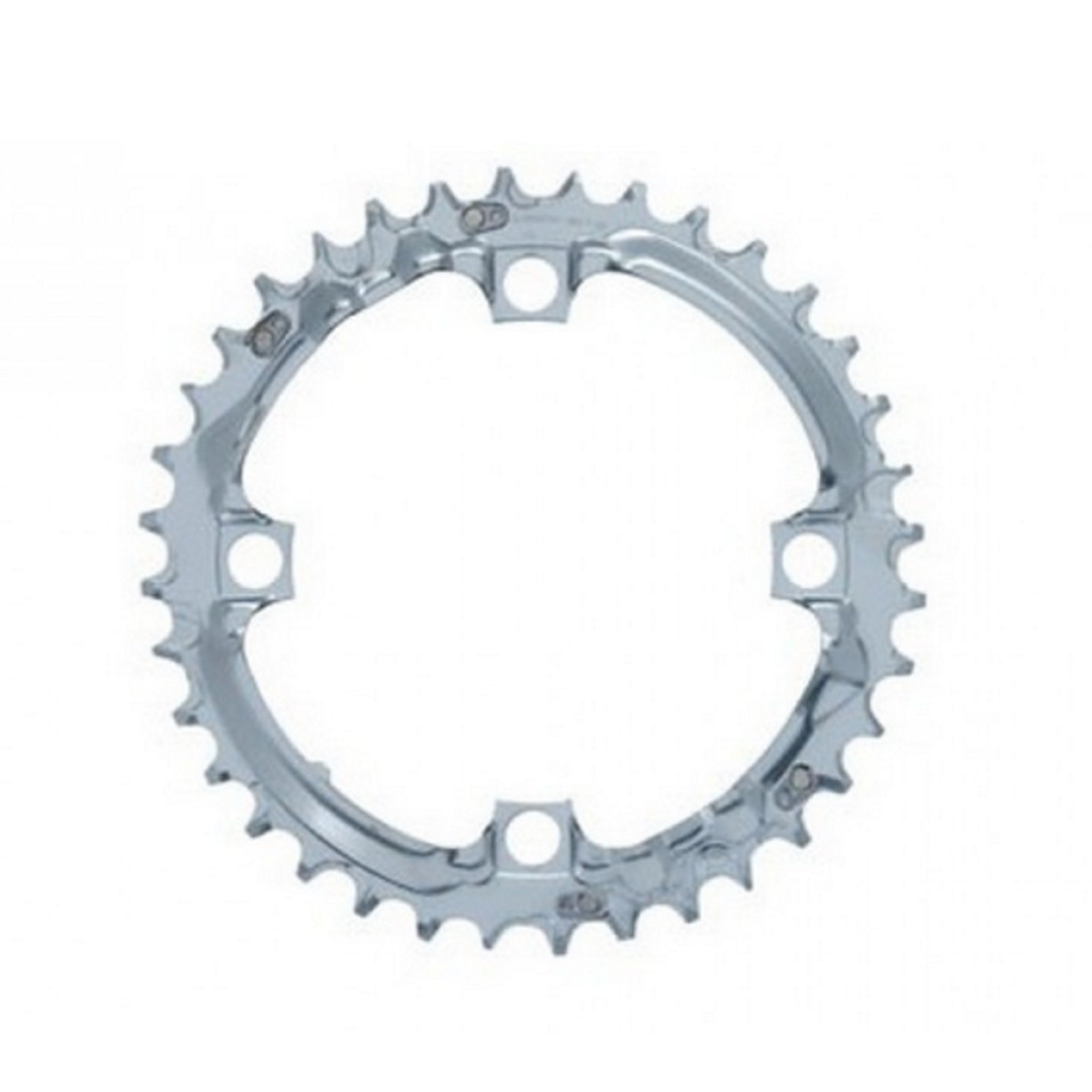 Shimano 9-Speed Deore Chain Ring with 36 Teeth and 104mm Bolt Circle Diameter for Bicycles