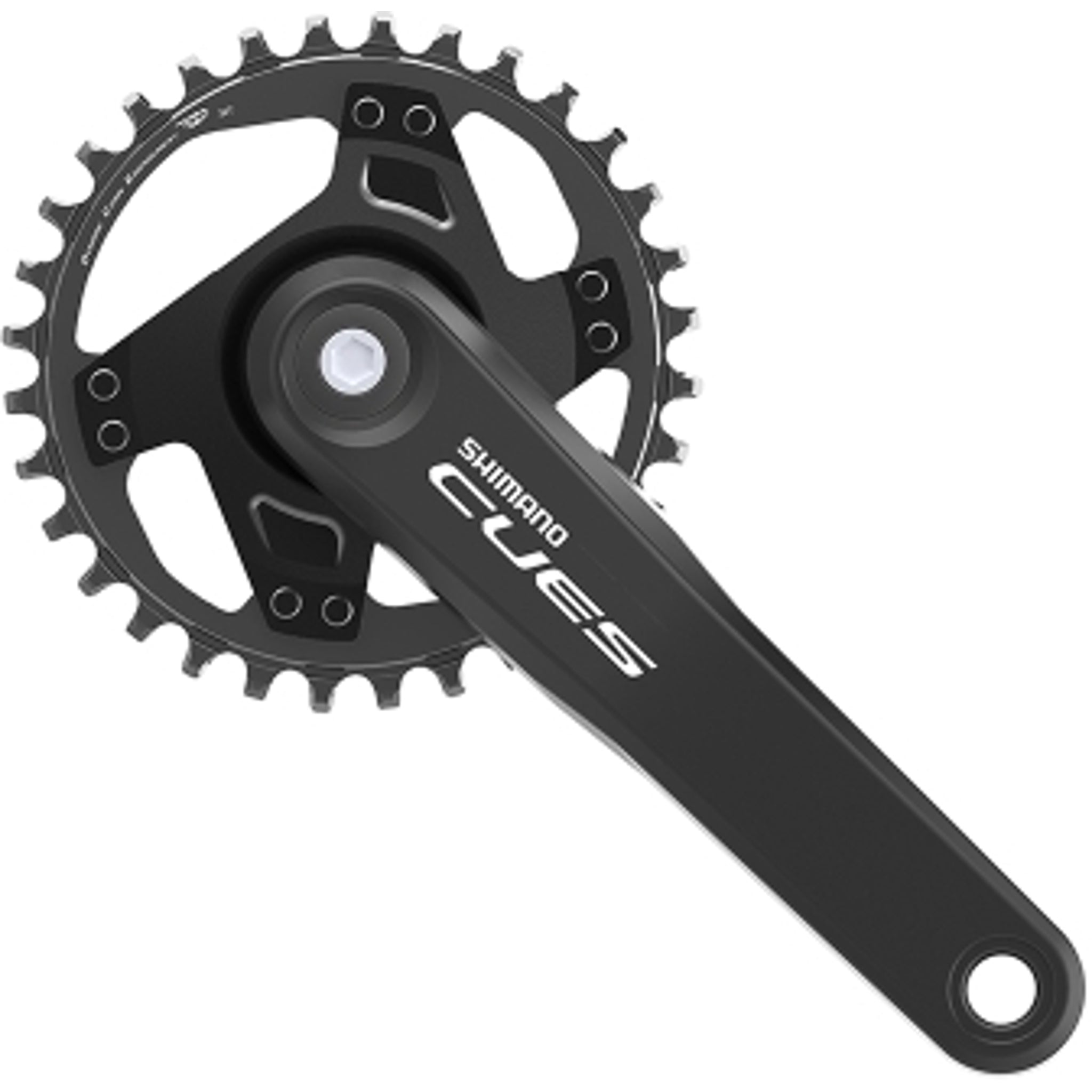 Shimano High - Quality FC - U4000 Cues Bicycle Crankset with 170mm Crank Arm and 32T Chainring