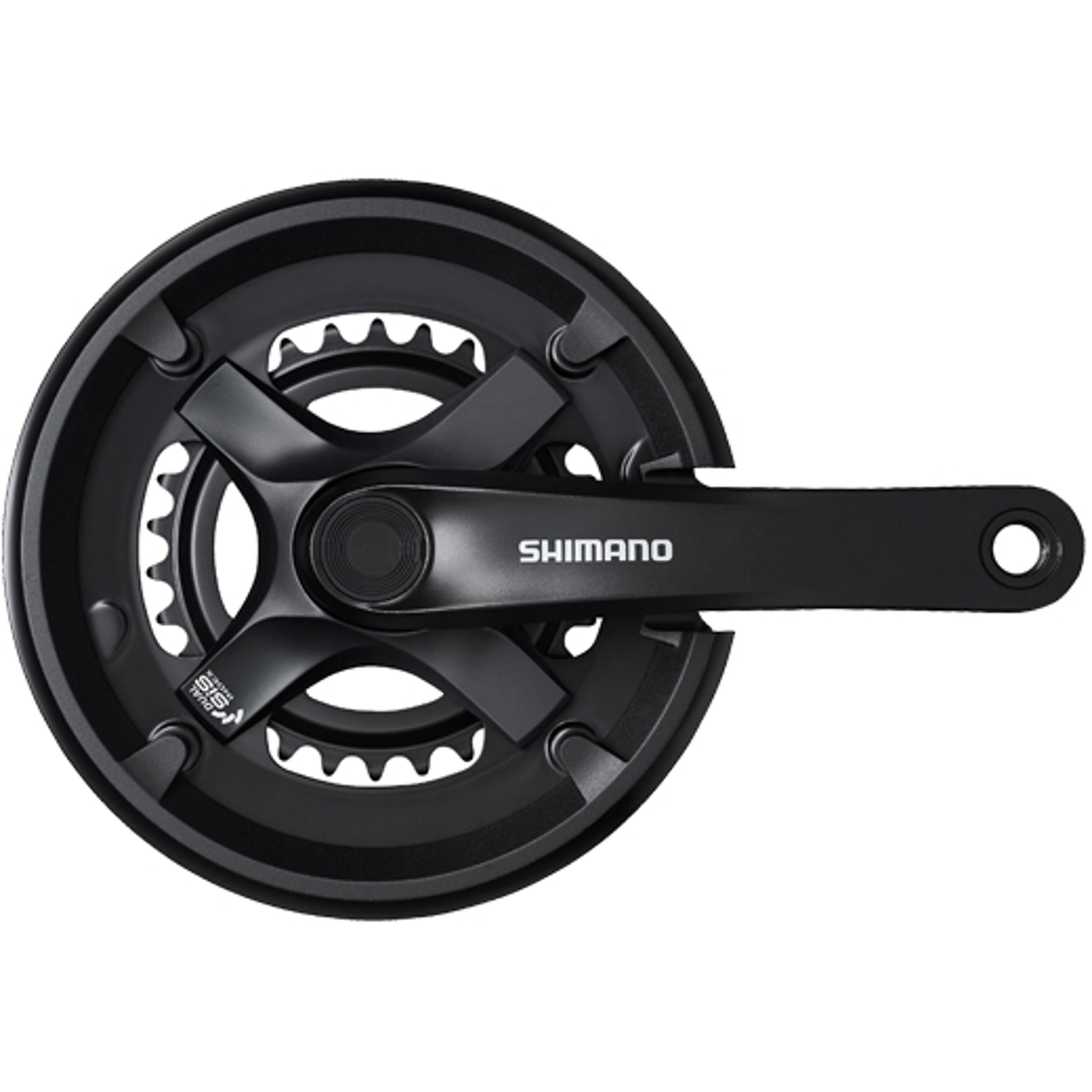 Shimano High - Performance 175mm FC - TY501 Bicycle Crankset with 42 - 34 - 24 Tooth Chainring