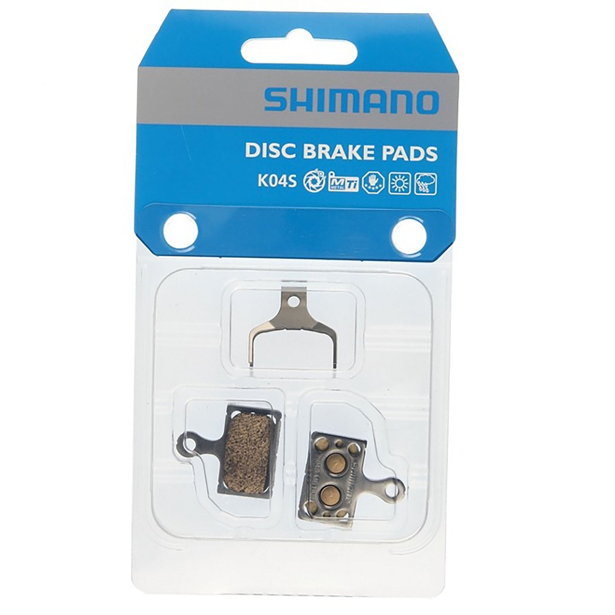 Shimano BR-9170 High-Performance Metal Brake Pads with Spring K04S-MX for Enhanced Braking