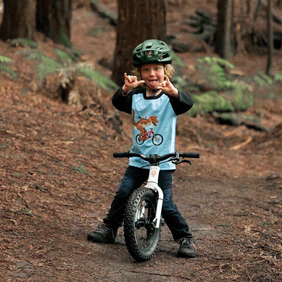 Shotgun 14-Inch Dirt Hero Off-Road Kids' Balance Bike Equipped with Hydraulic Disc Brake