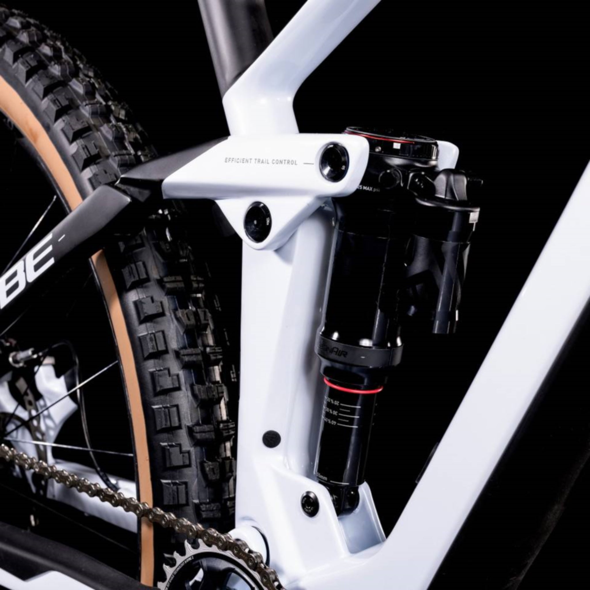 Cube Stereo 150 C:62 Race Enduro Mountain Bike in Stunning Flash White and Carbon Finish