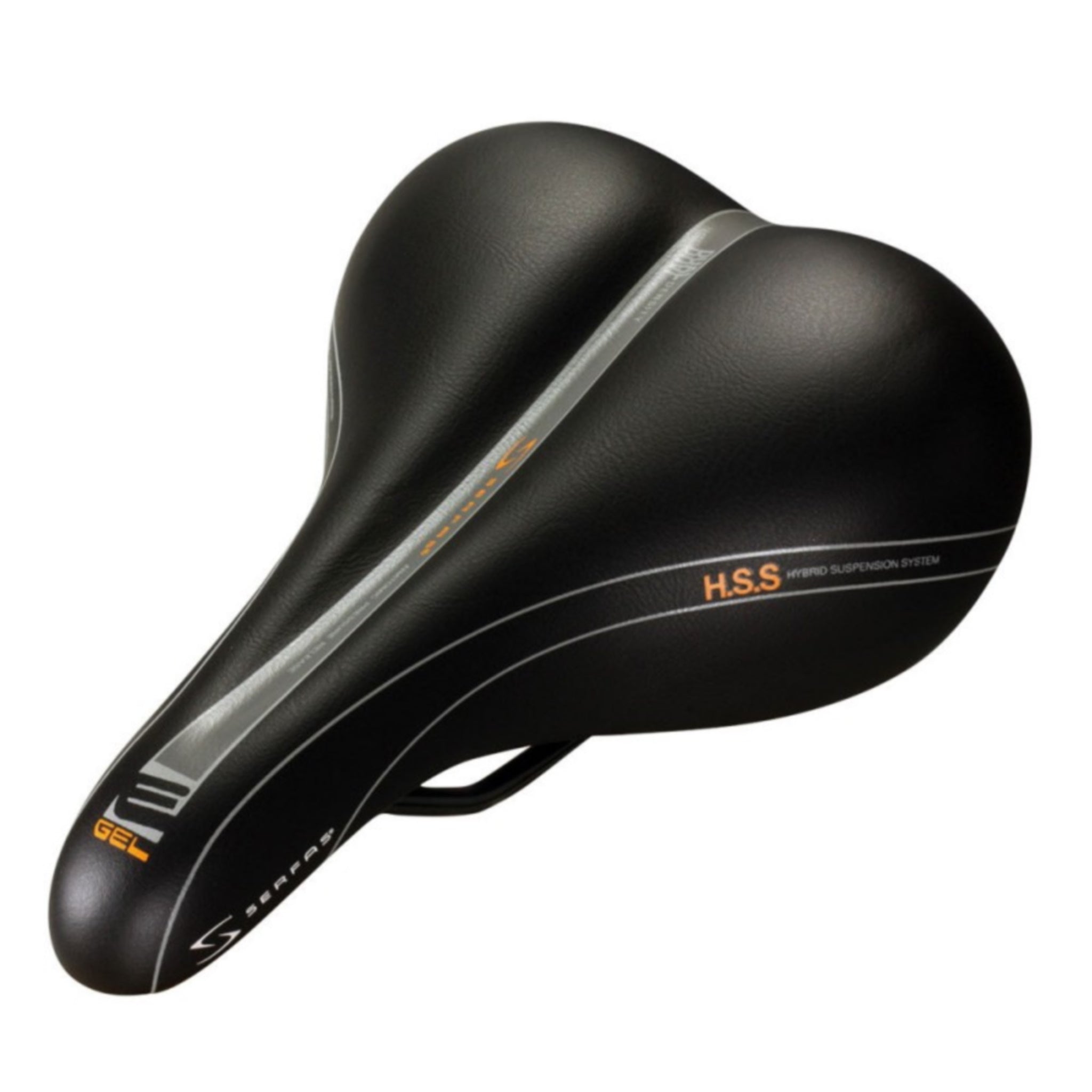 Serfas Women's Bicycle Saddle with E-Gel Dual Density Technology