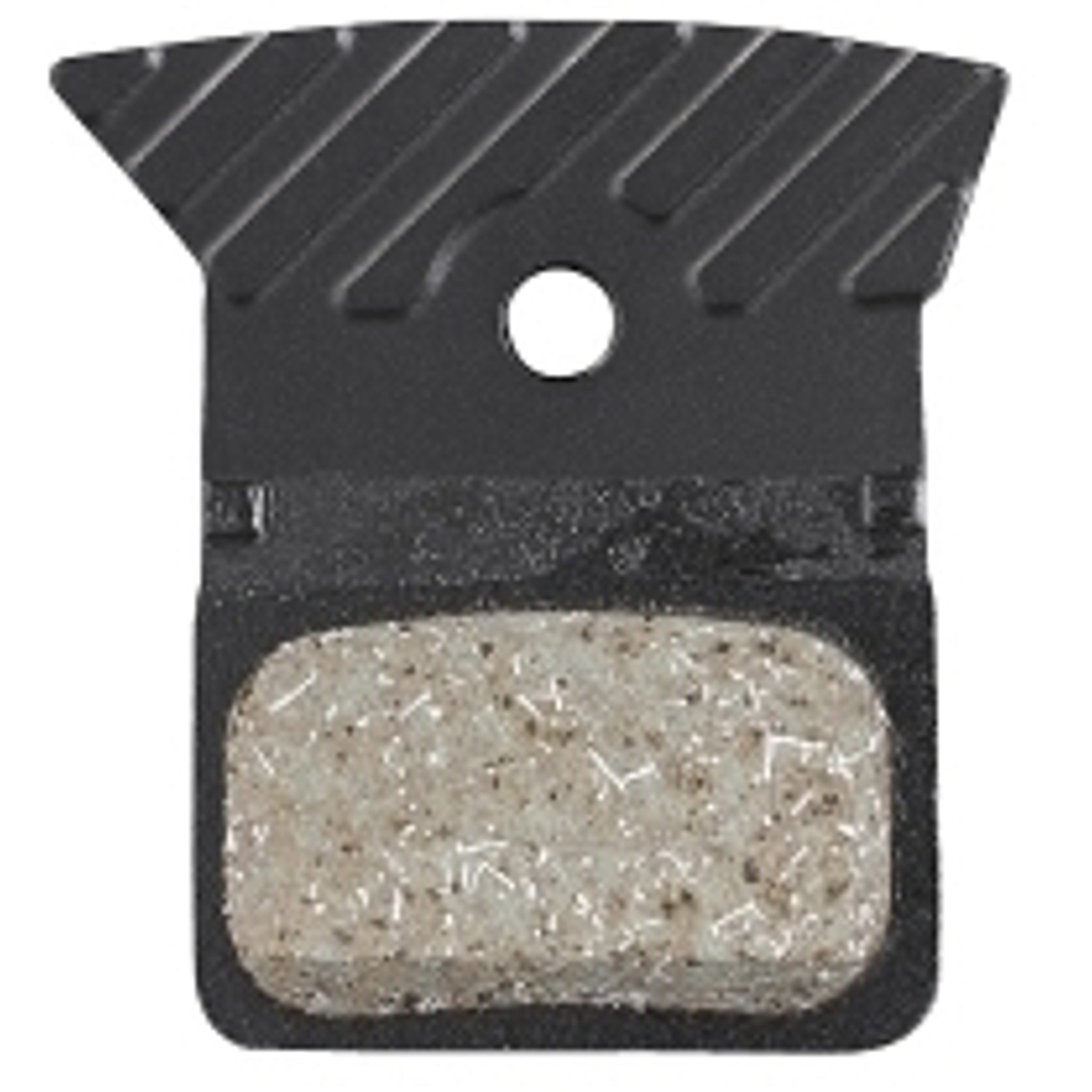 High-Performance Shimano L05A-RF Resin Disc Brake Pads with Cooling Fins for Bicycles